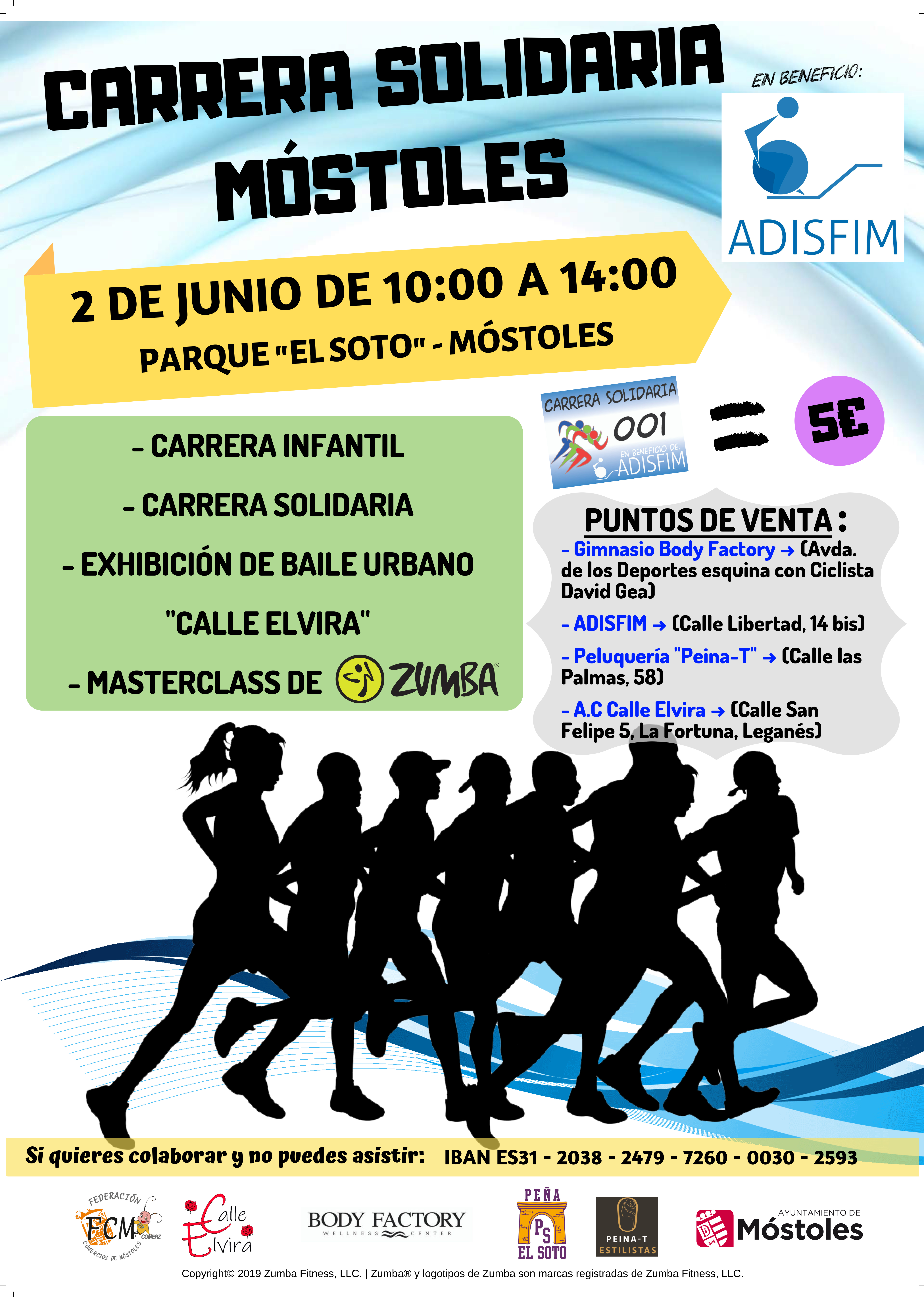 Cartel Carrera Solidaria