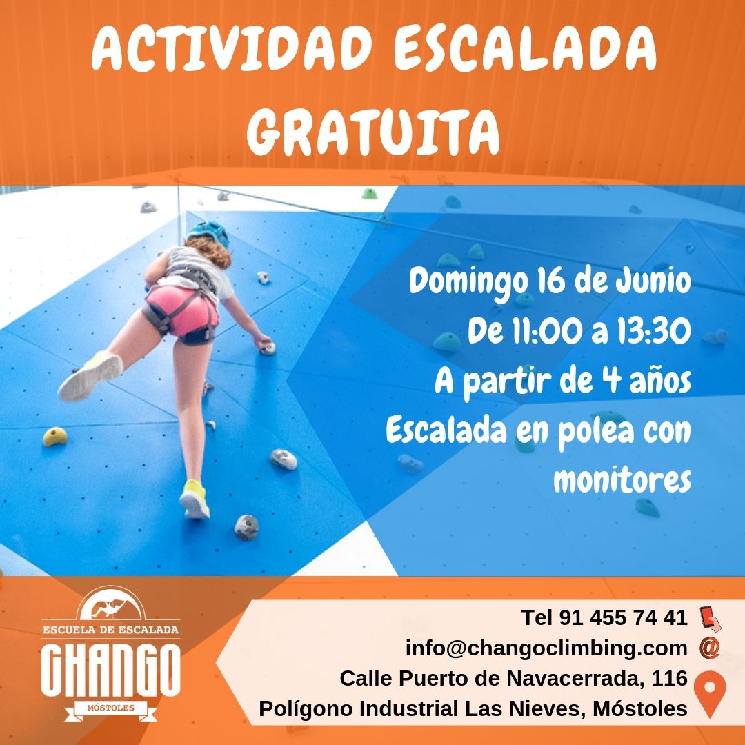 actividad escalada gratuita