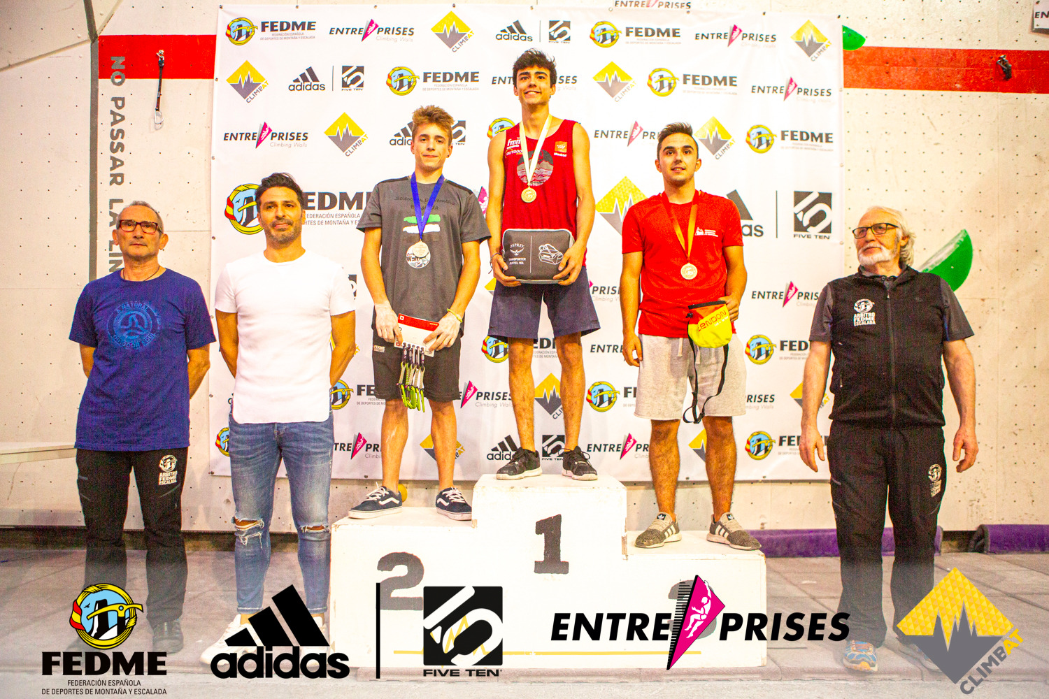 Podio oficial sub-20