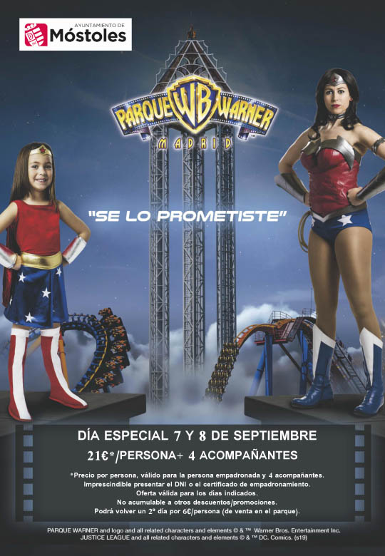 DIA ESPECIAL PARQUE WARNER 7 y 8 Septiembre_p