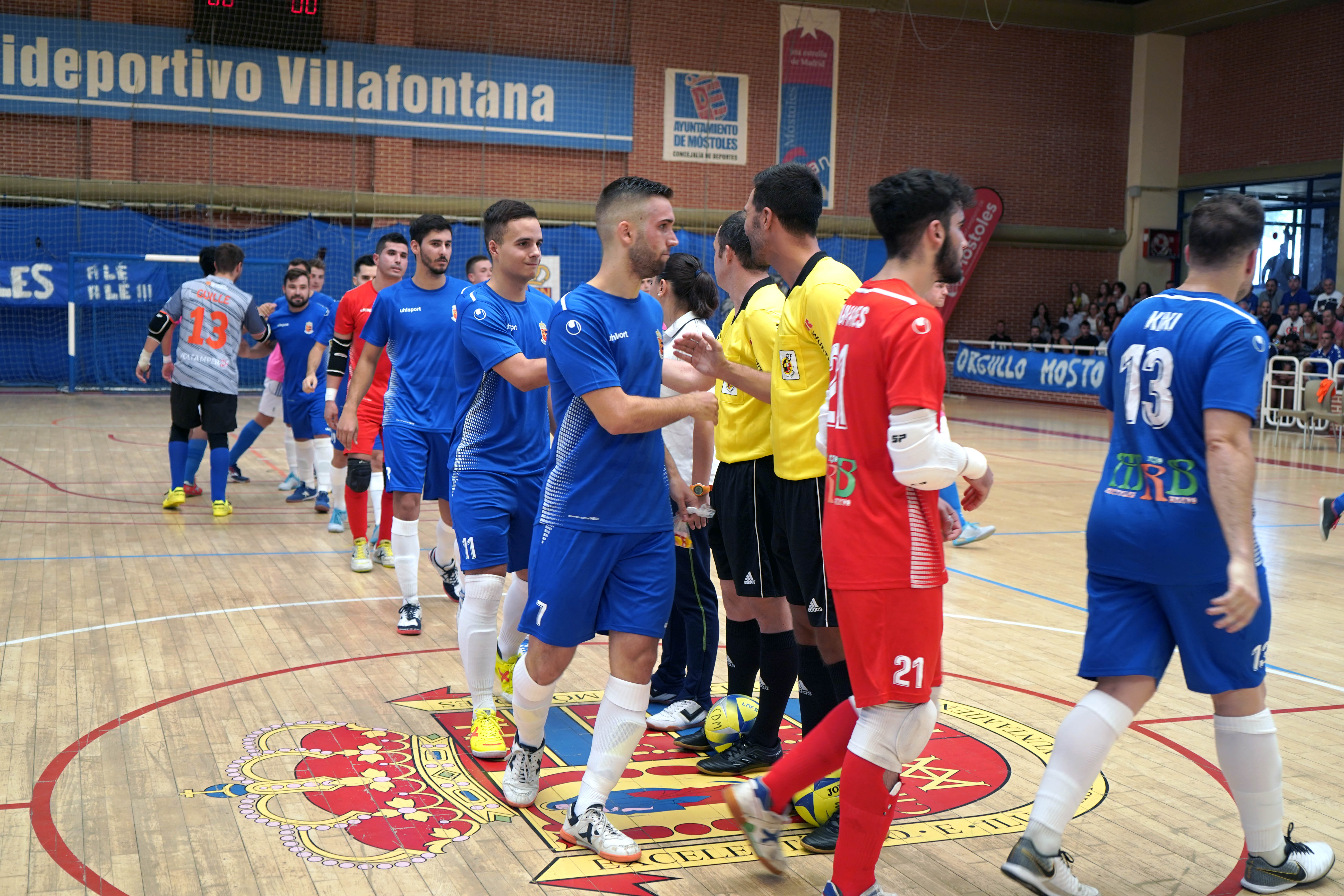 presentacion oficial ciudad de Móstoles F.S 1