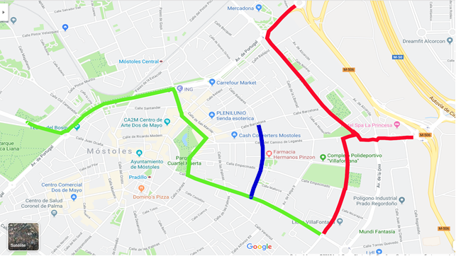 Cortes vuelta 2019 1