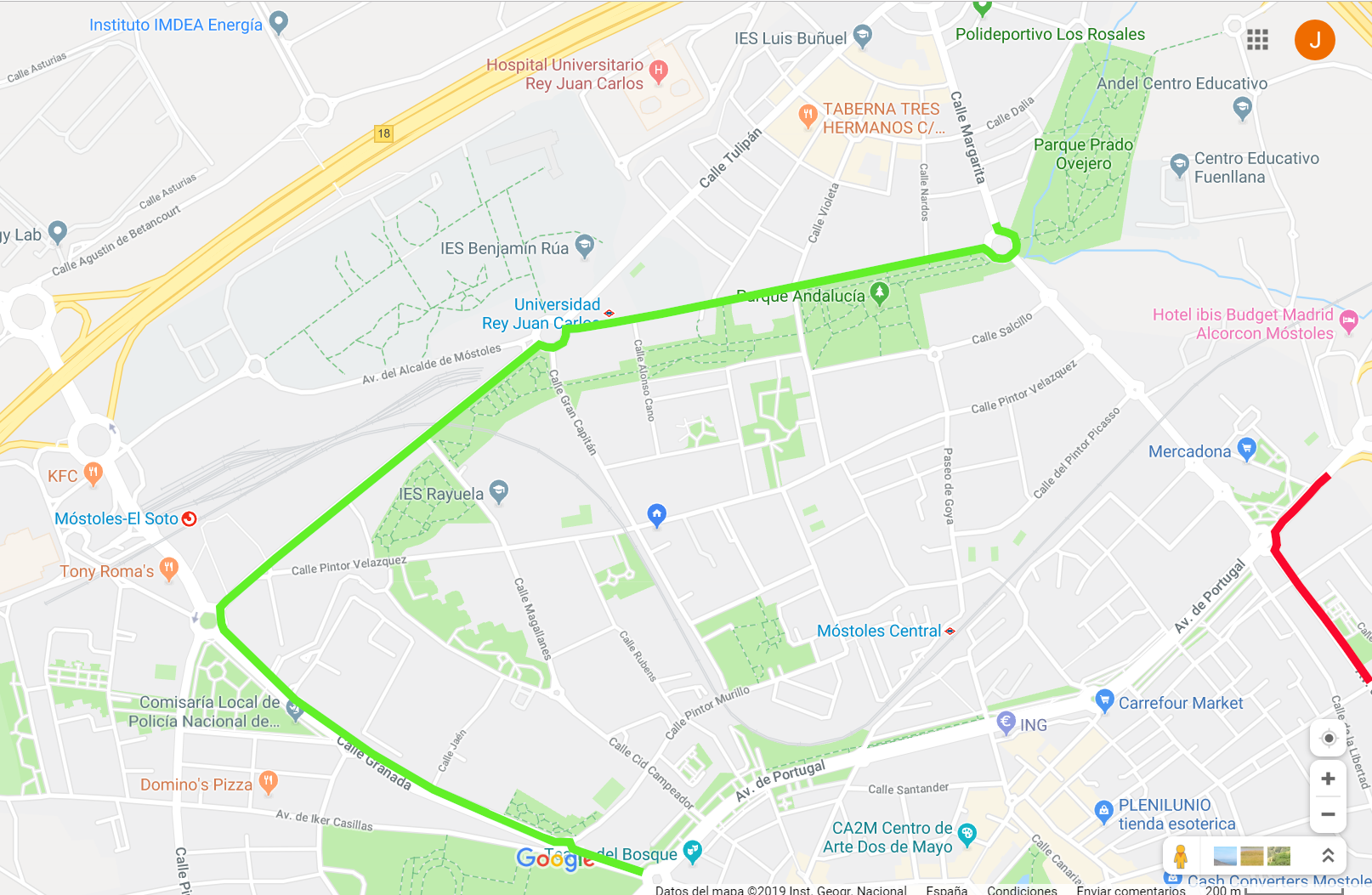 Cortes vuelta 2019 6