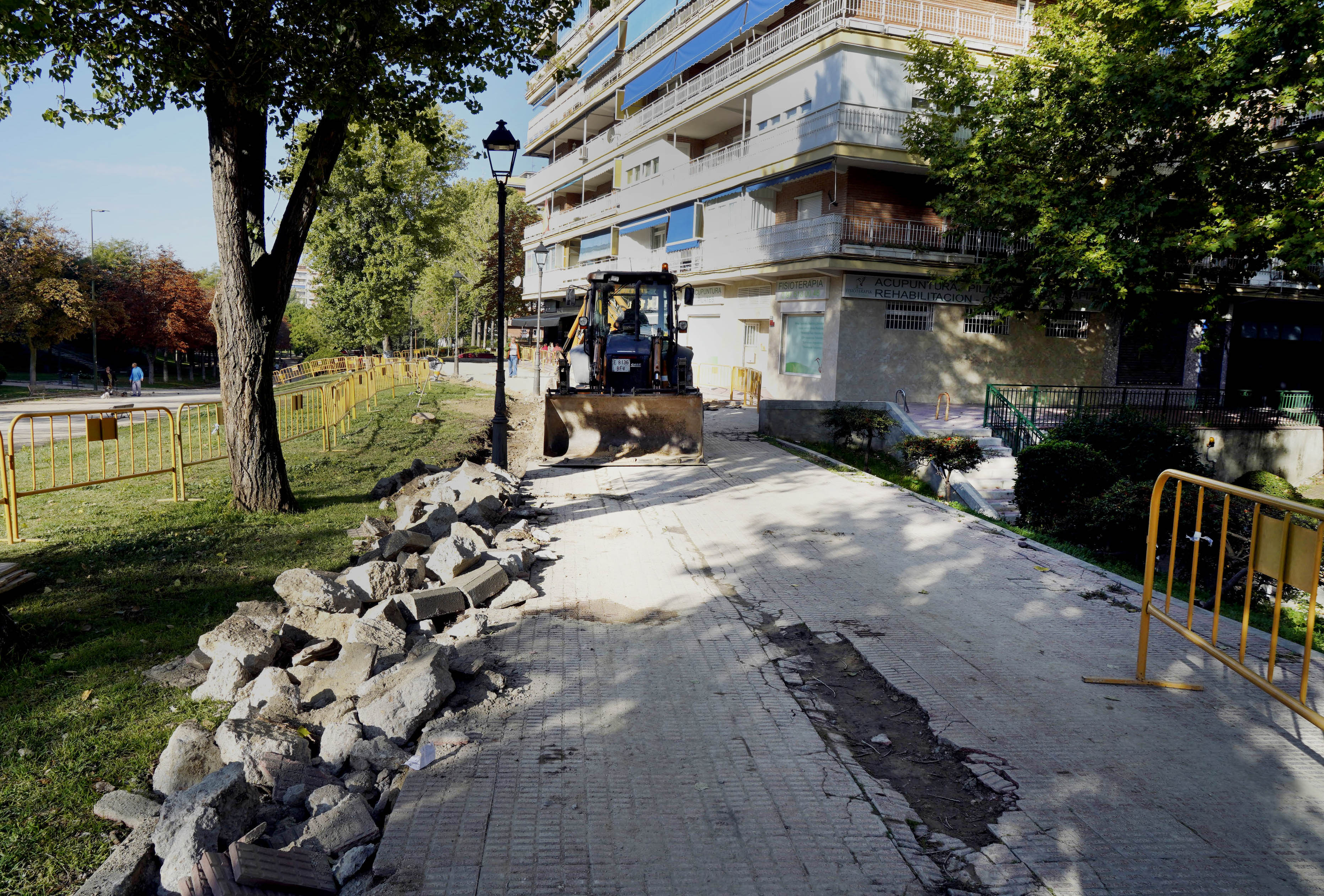 visita obras Av Alcalde de Móstoles 1