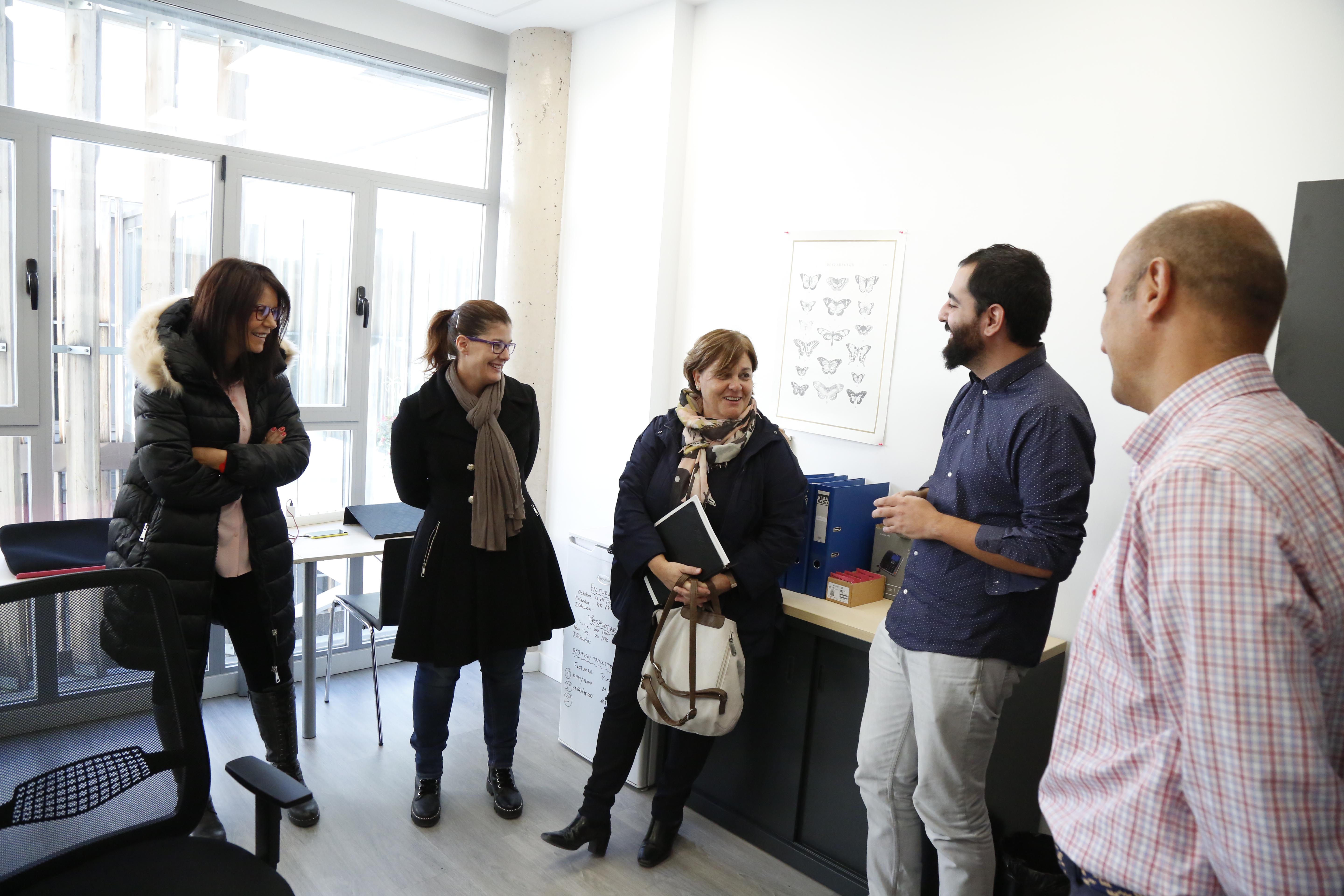 Visita vivero de empresas Noelia 1