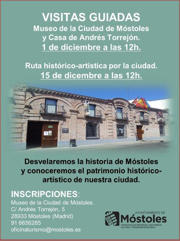 CARTEL visitas domingos DICIEMBRE