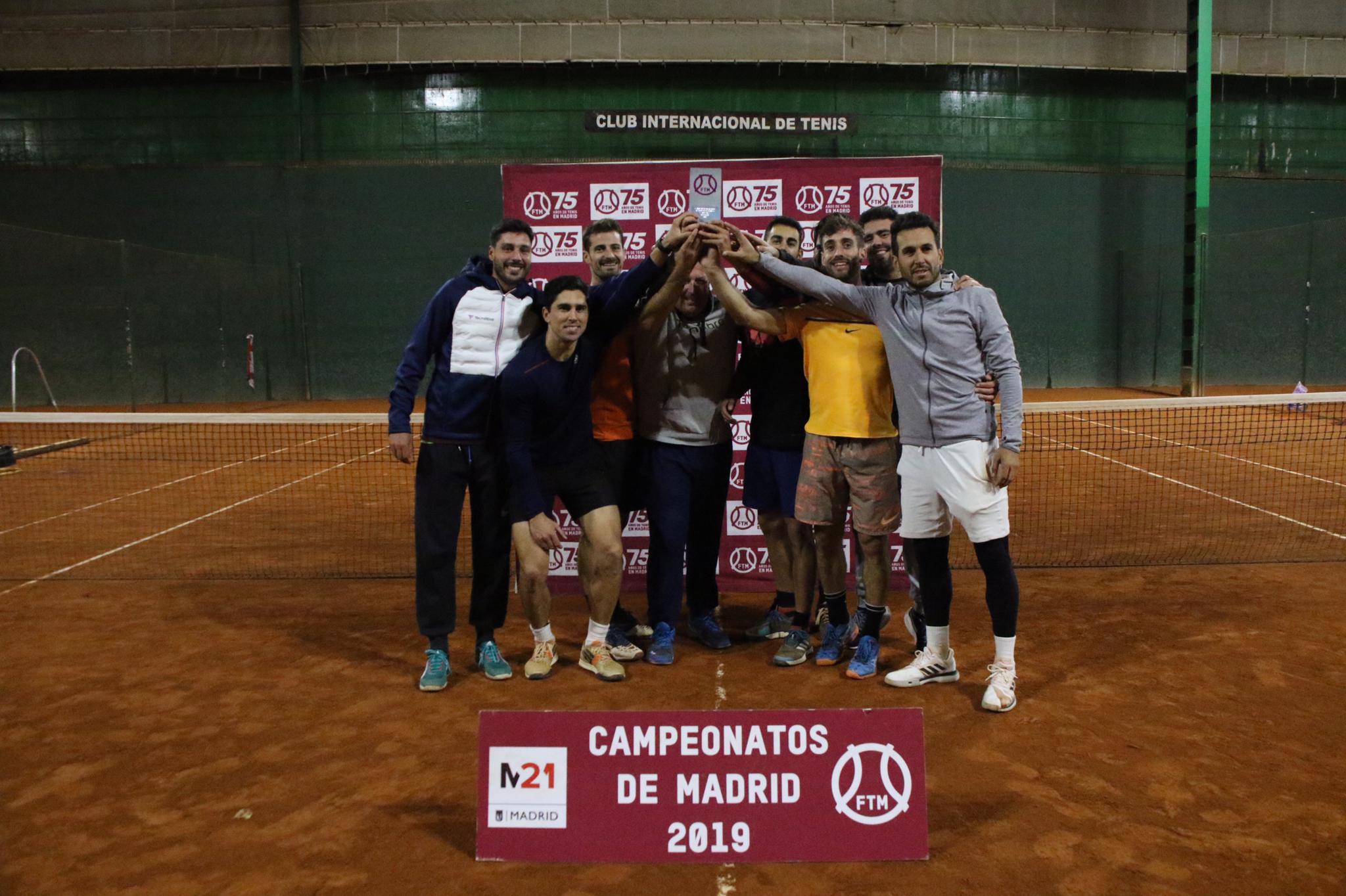 Club Móstoles Tenis se proclama campeón de Madrid 1