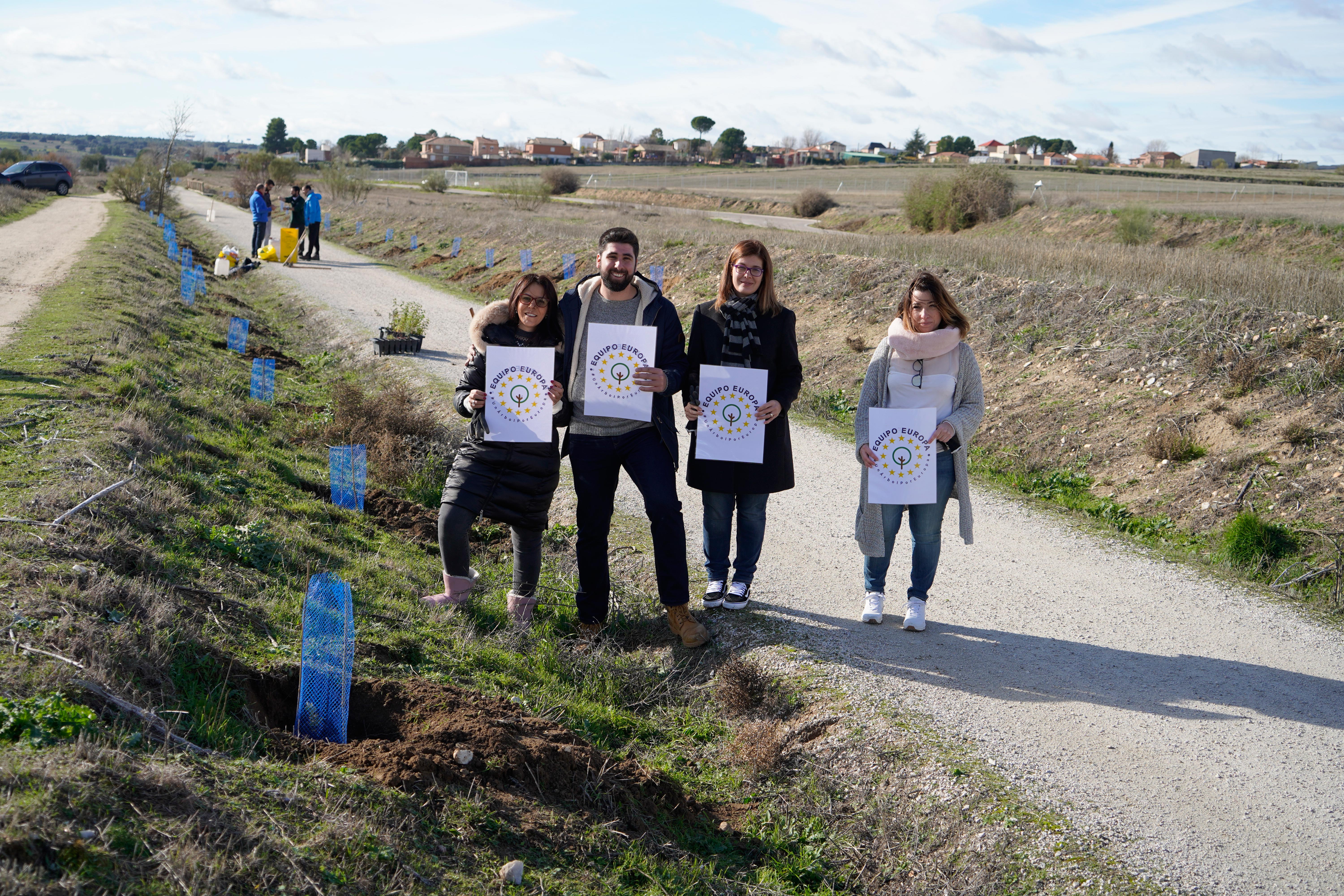plantación un árbol por Europa 1