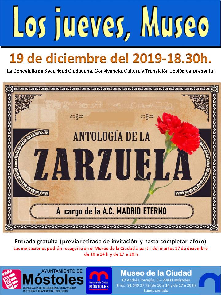 Cartel Madrid Eterno 19.12.19