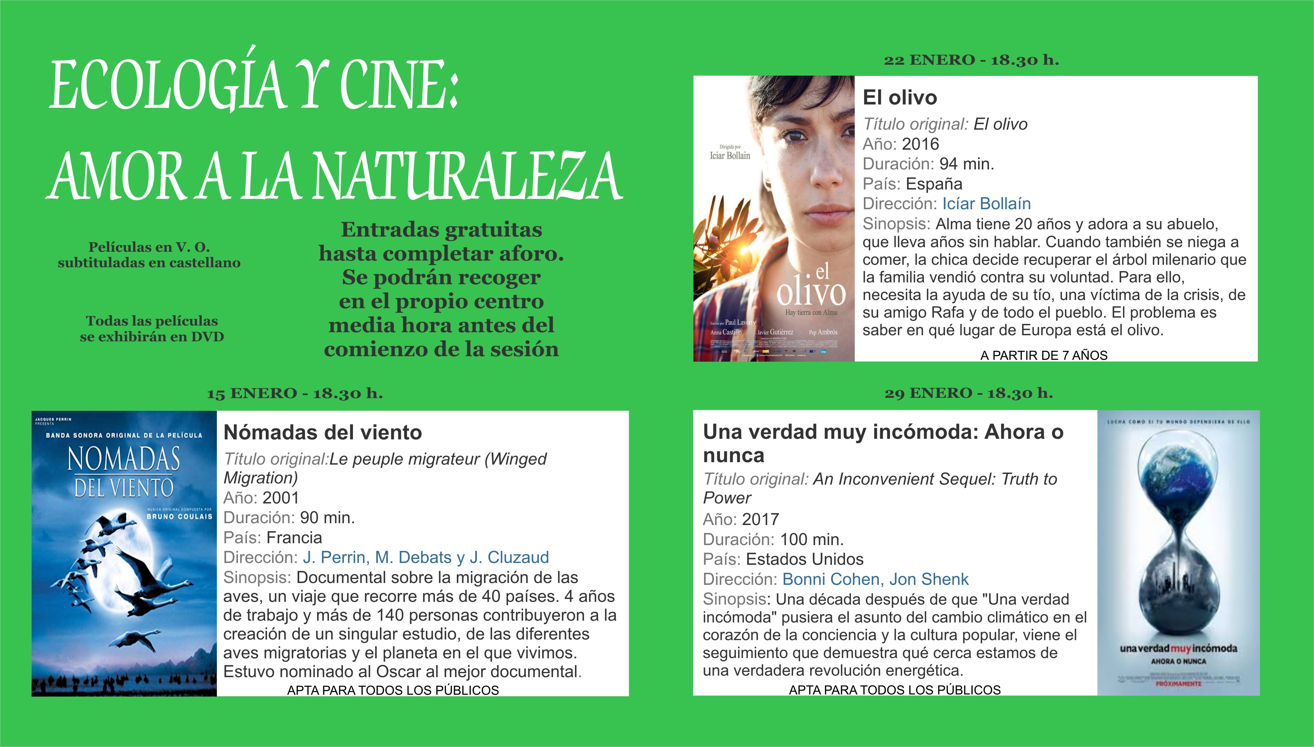 Ciclo cine ecología enero 2020 1