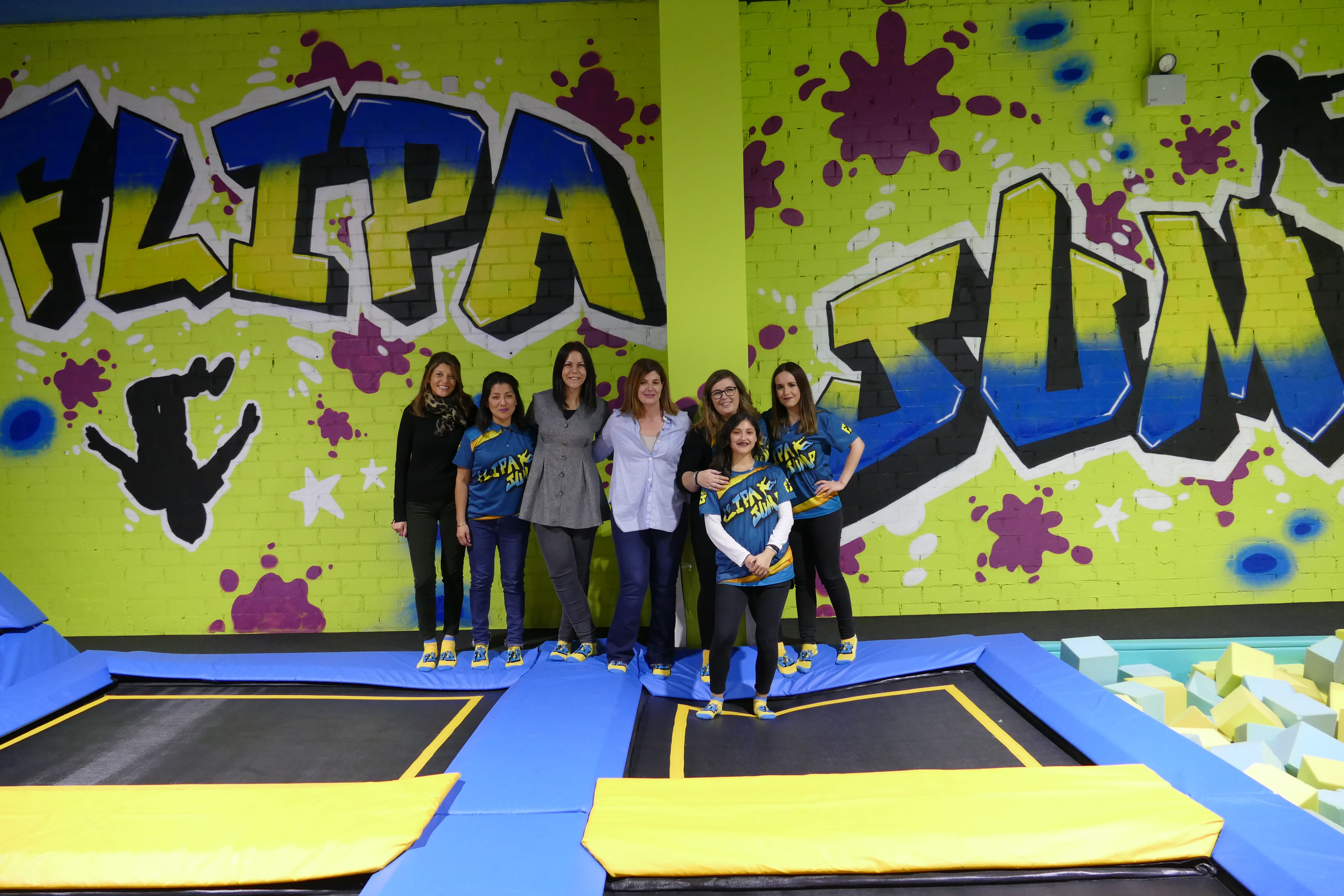 Visita al centro de ocio infantil FlipaJump 1