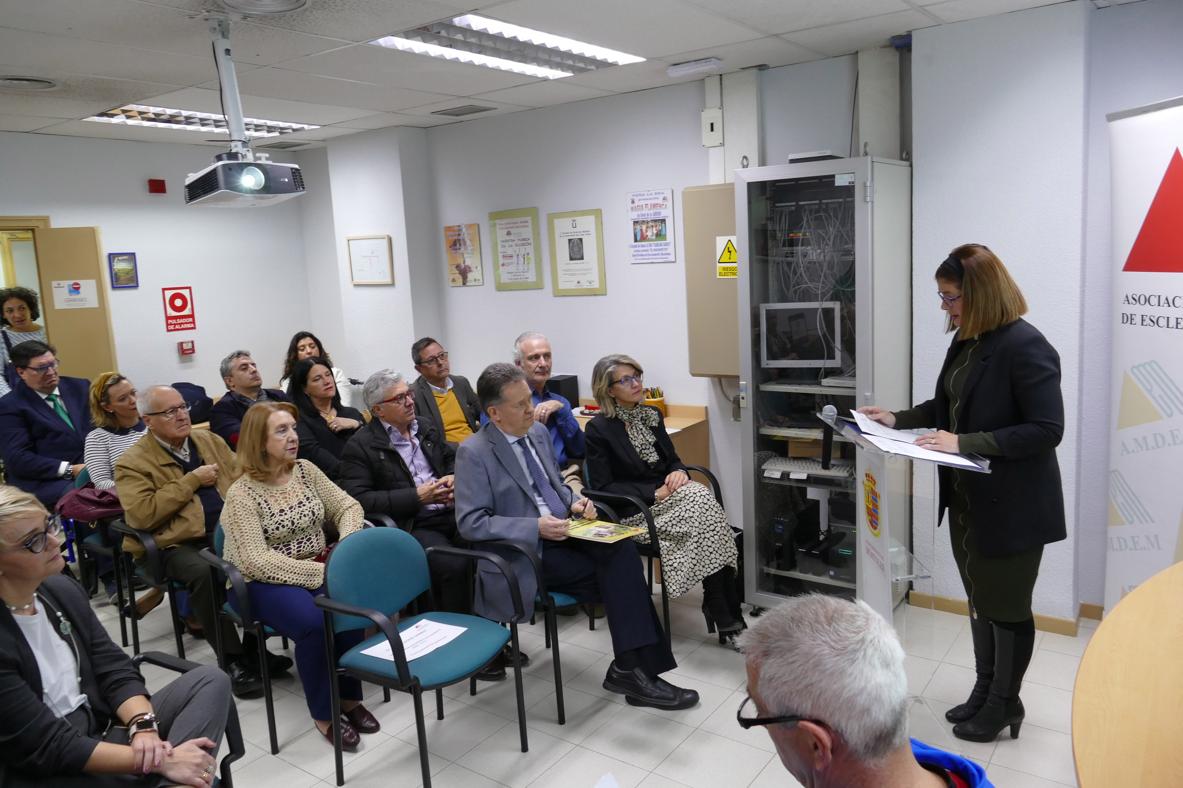 Visita XV Aniversario sede AMDEM 1