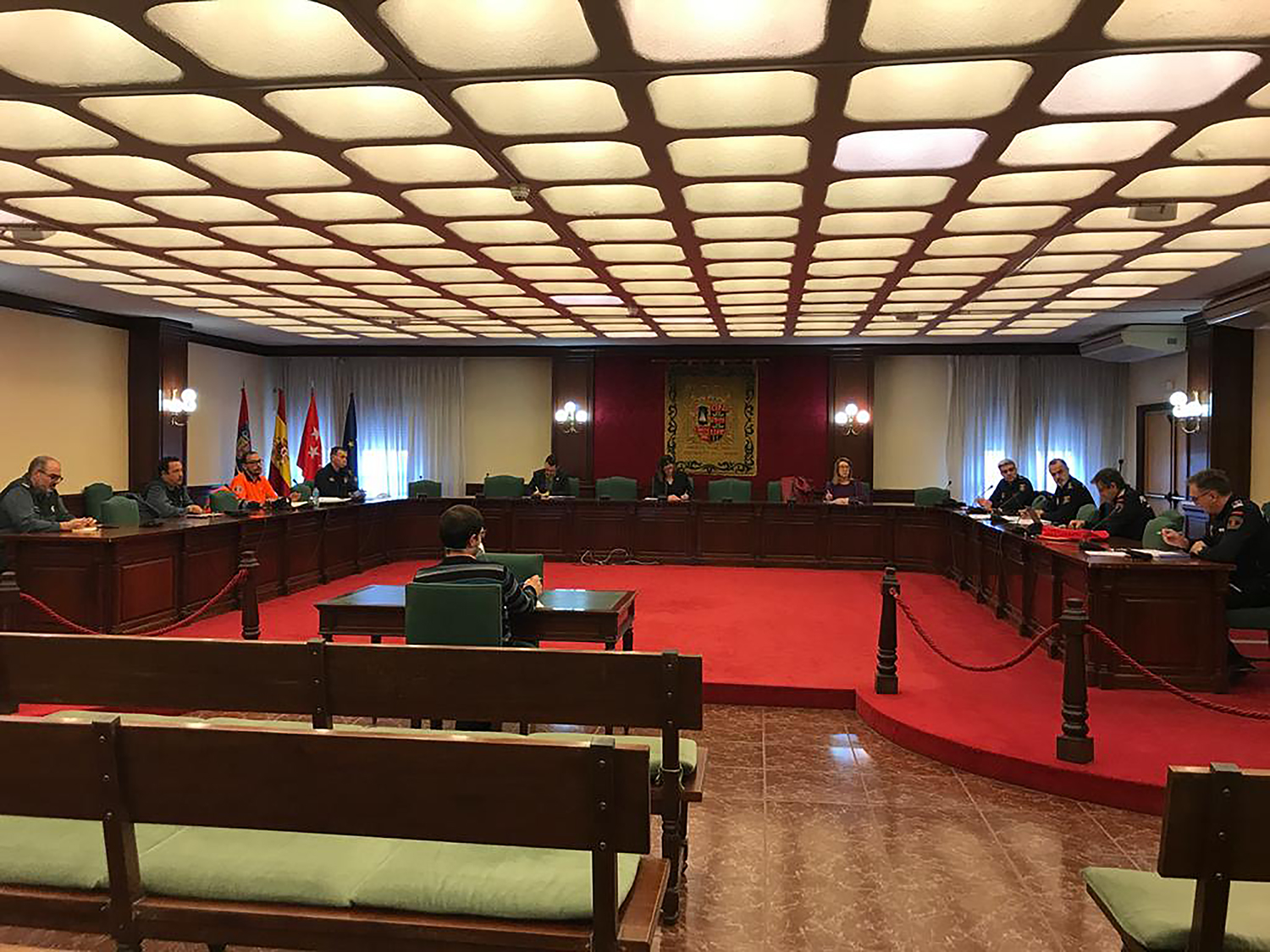 Pleno gabinete de crisis