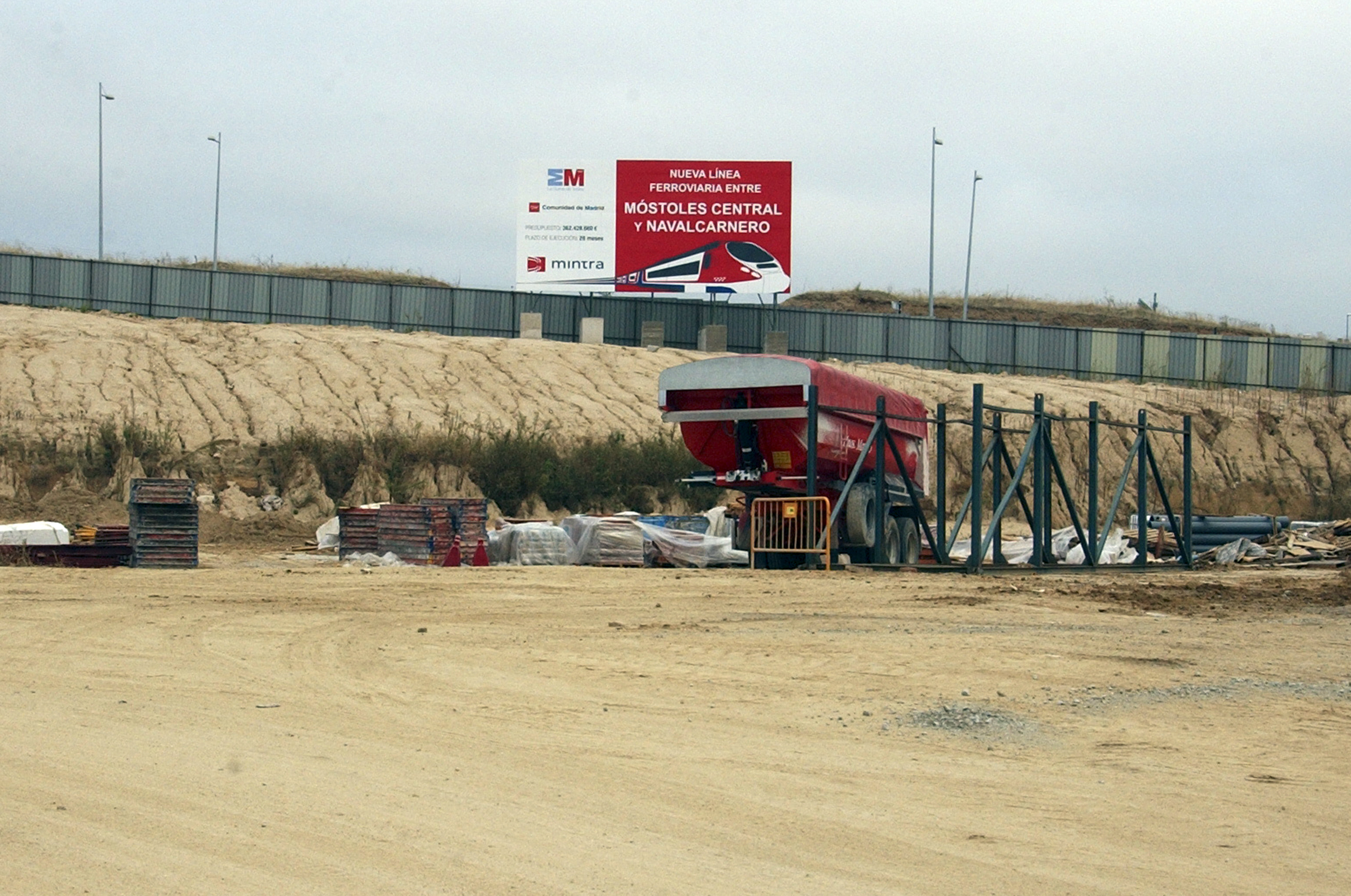 OBRAS TREN MÓSTOLES-NAVALCARNERO p