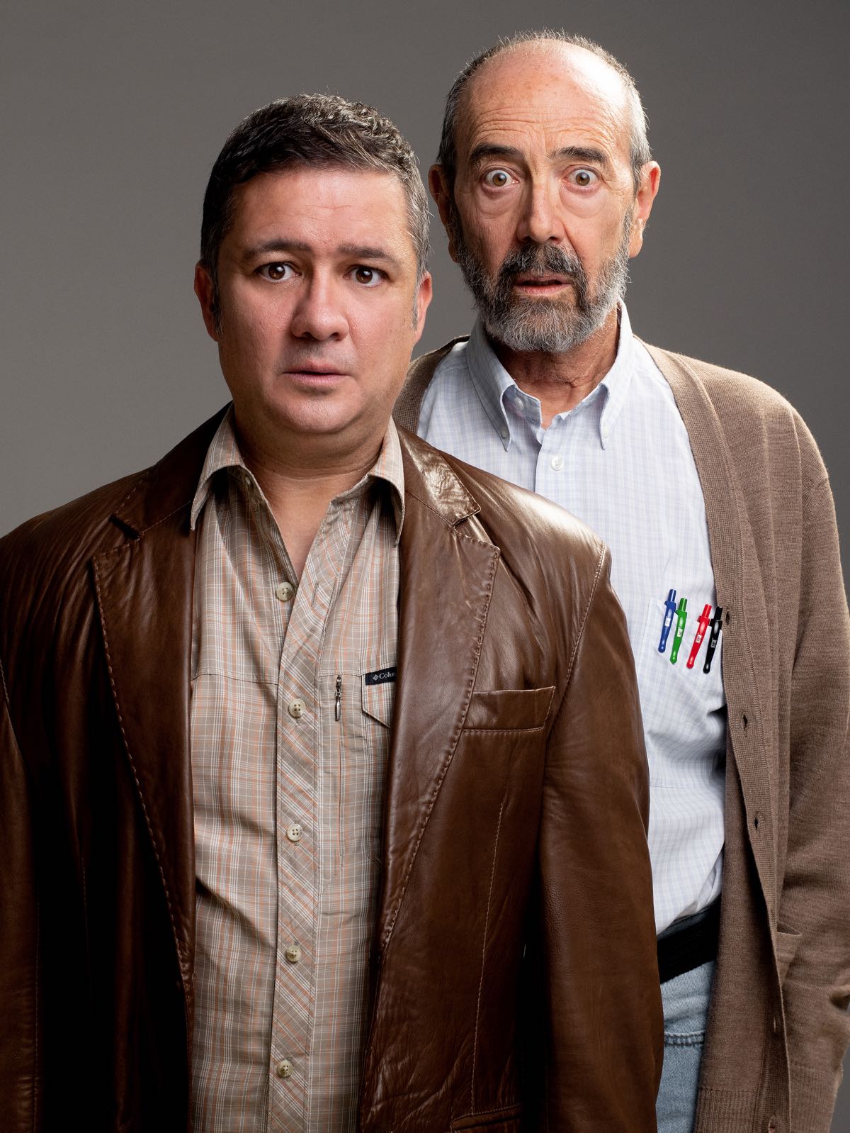 Secun de la Rosa y Miguel Rellán en Los AsquerososP