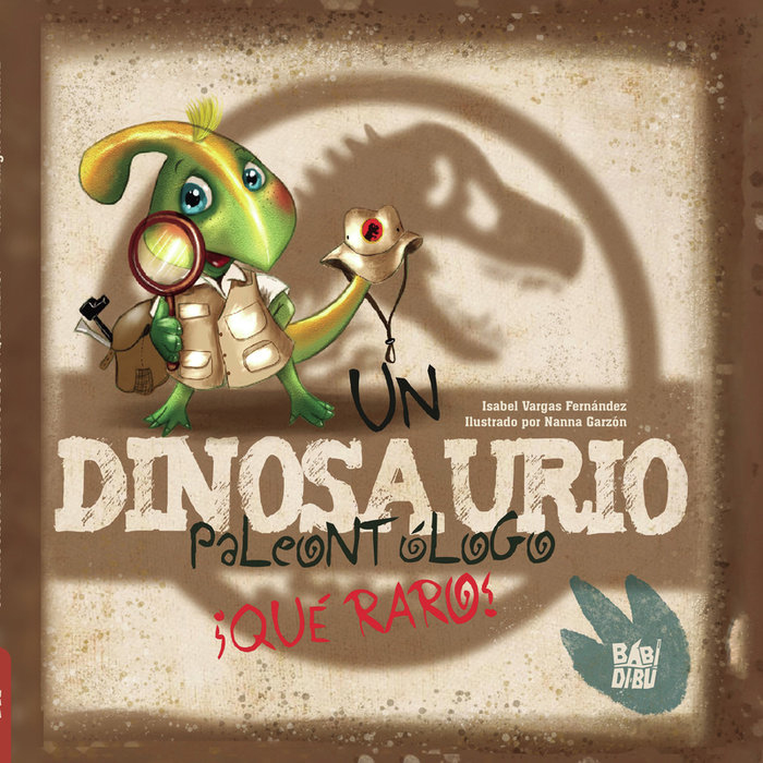 Un dinosaurio paleontólogo ¡Qué raro!