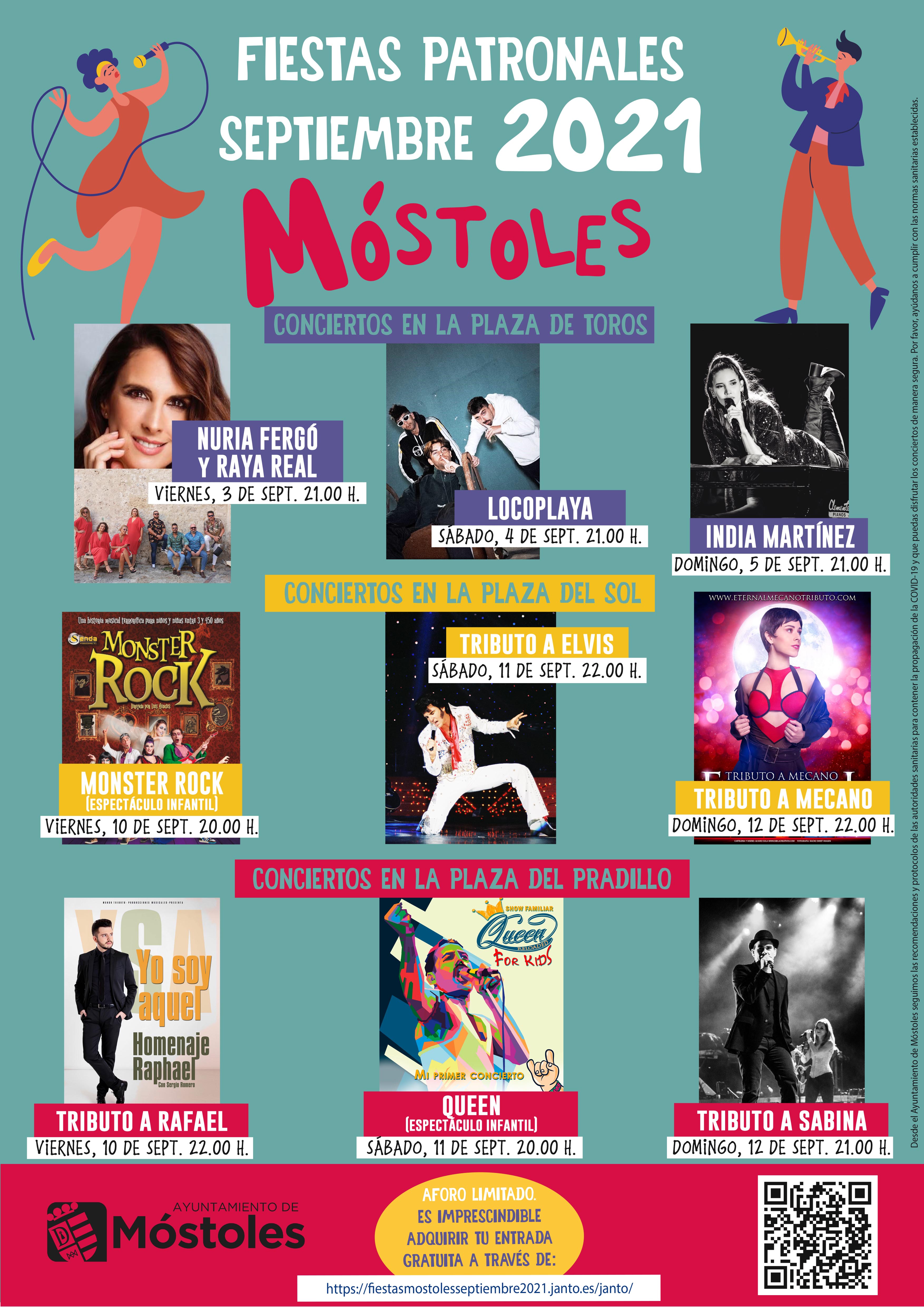 CARTEL CONCIERTOS FIESTASp