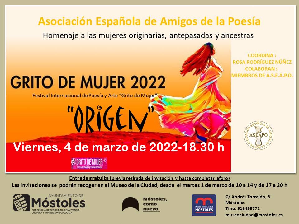 Cartel Gritos de Mujer