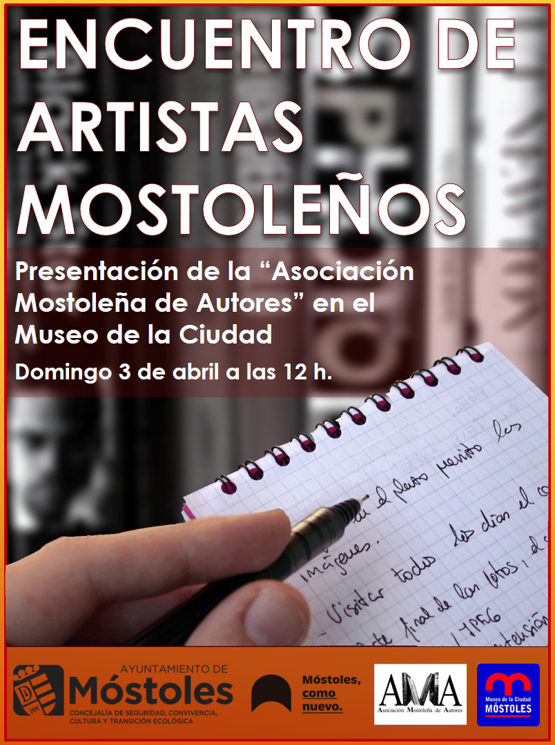 Cartel Asociación Mostoleña de Autores