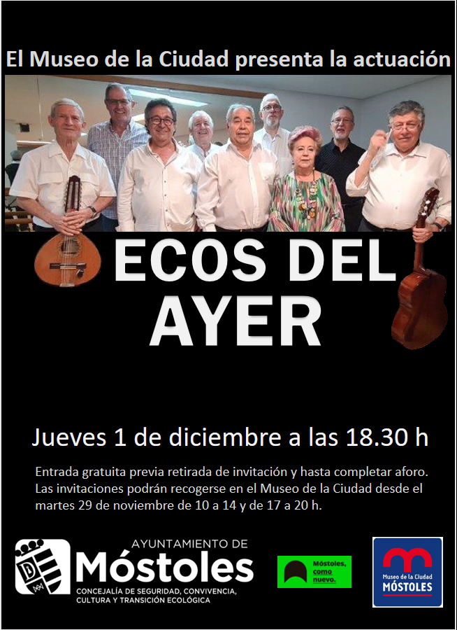Cartel Ecos del ayer 1 dic 22