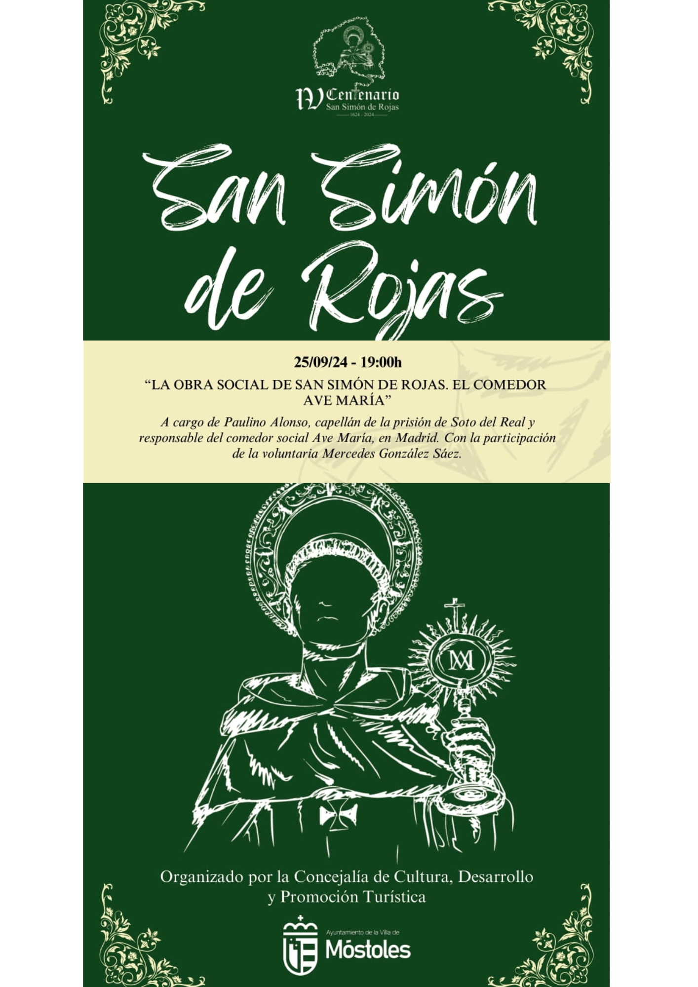 San Simón de Rojas IV Centenario p