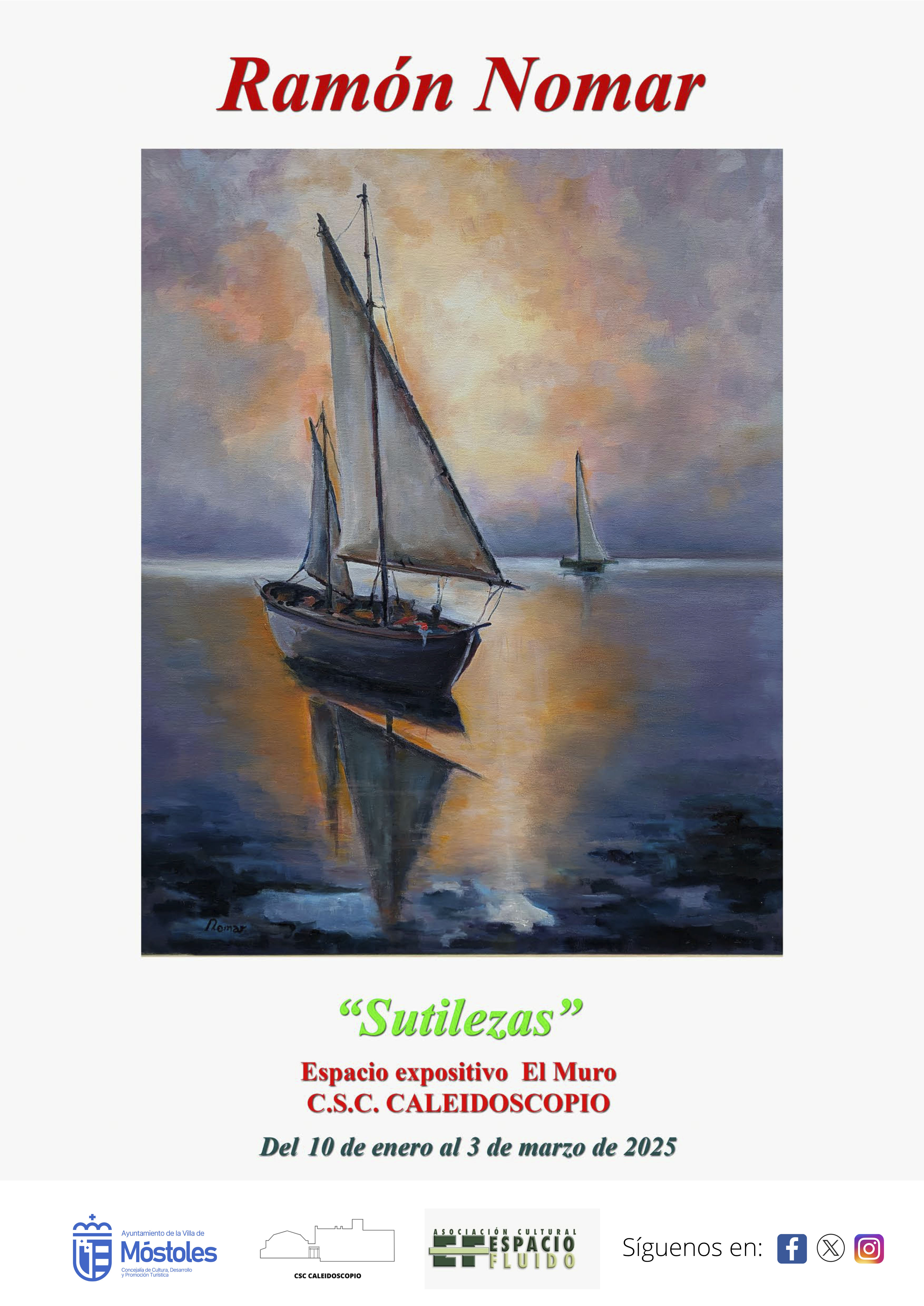 CARTEL Exposición Ramón Martínp