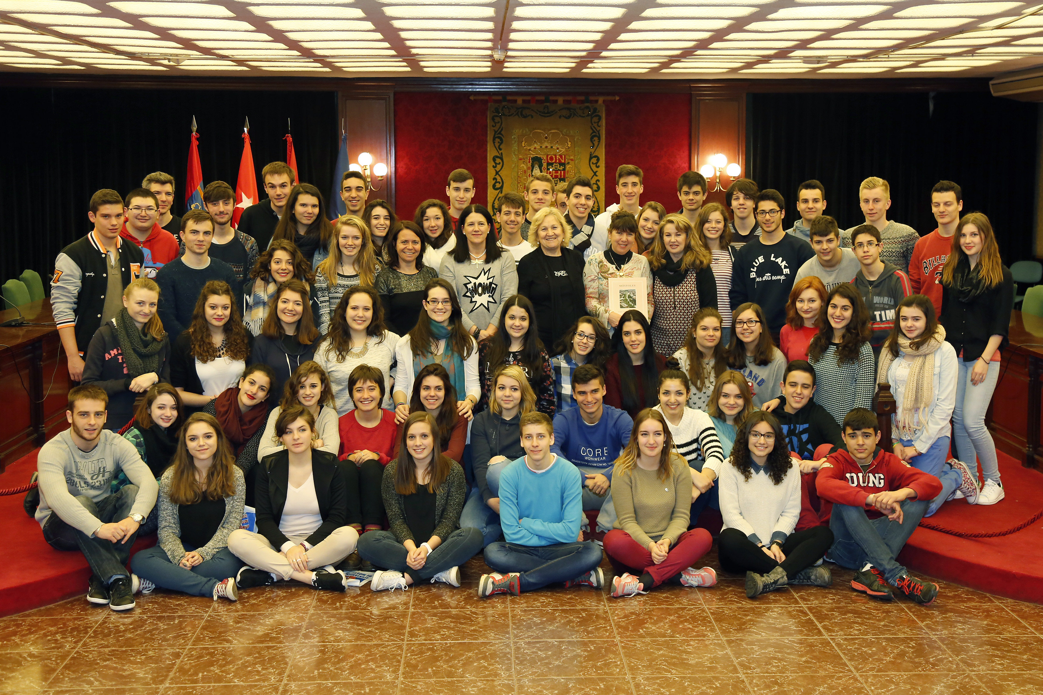 Recep Alumnos Intercambio Campoamor 2