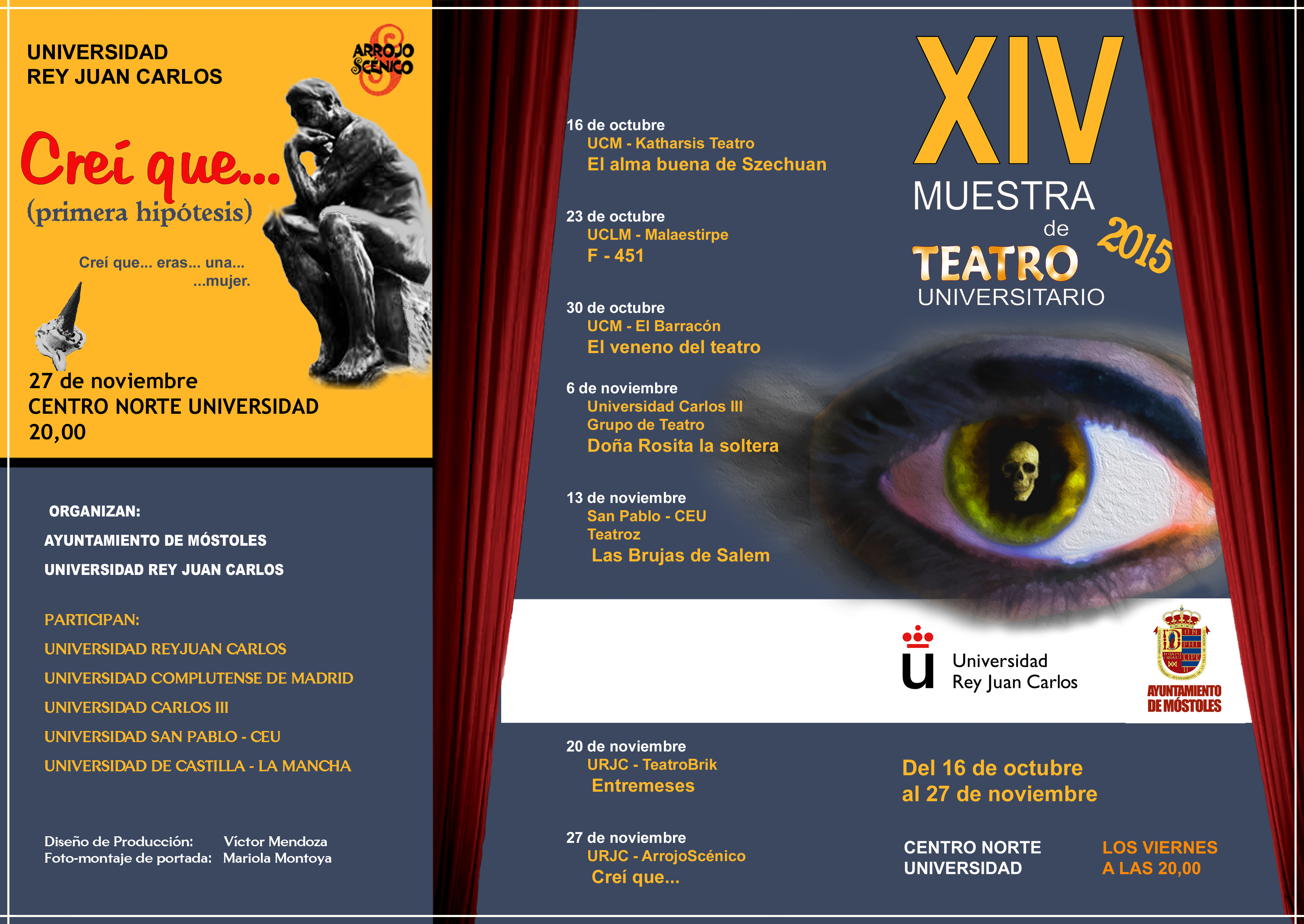 Foto TEATRO UNIVERSITARIO MOSTOLES 2015