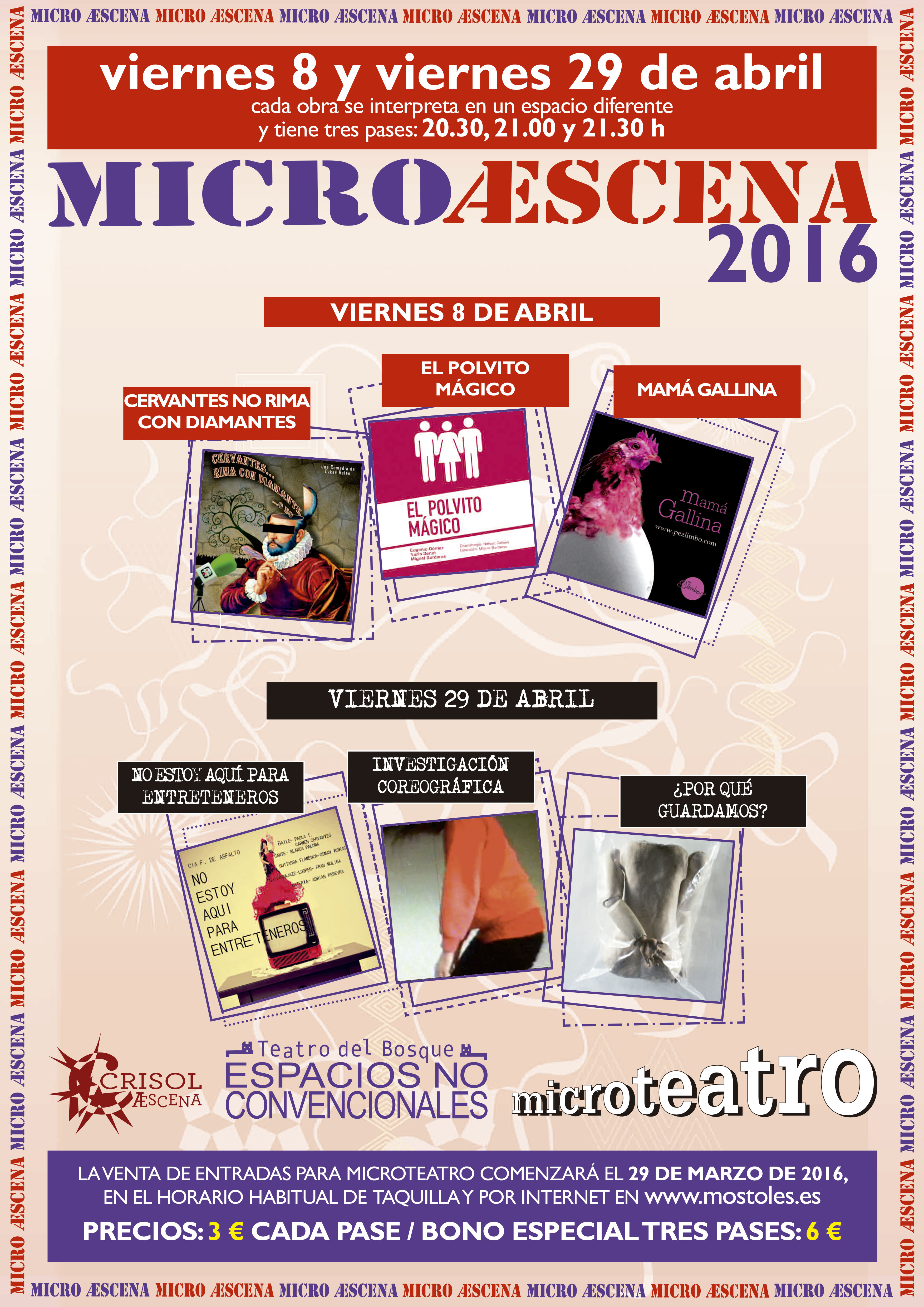 CARTEL MICROAESCENA 2016