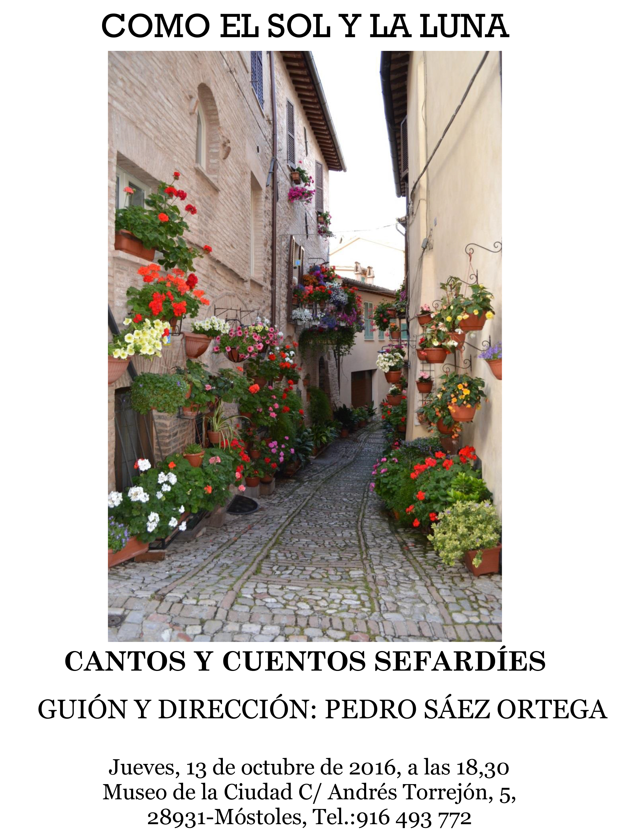 Como la luna y el sol (Cartel)