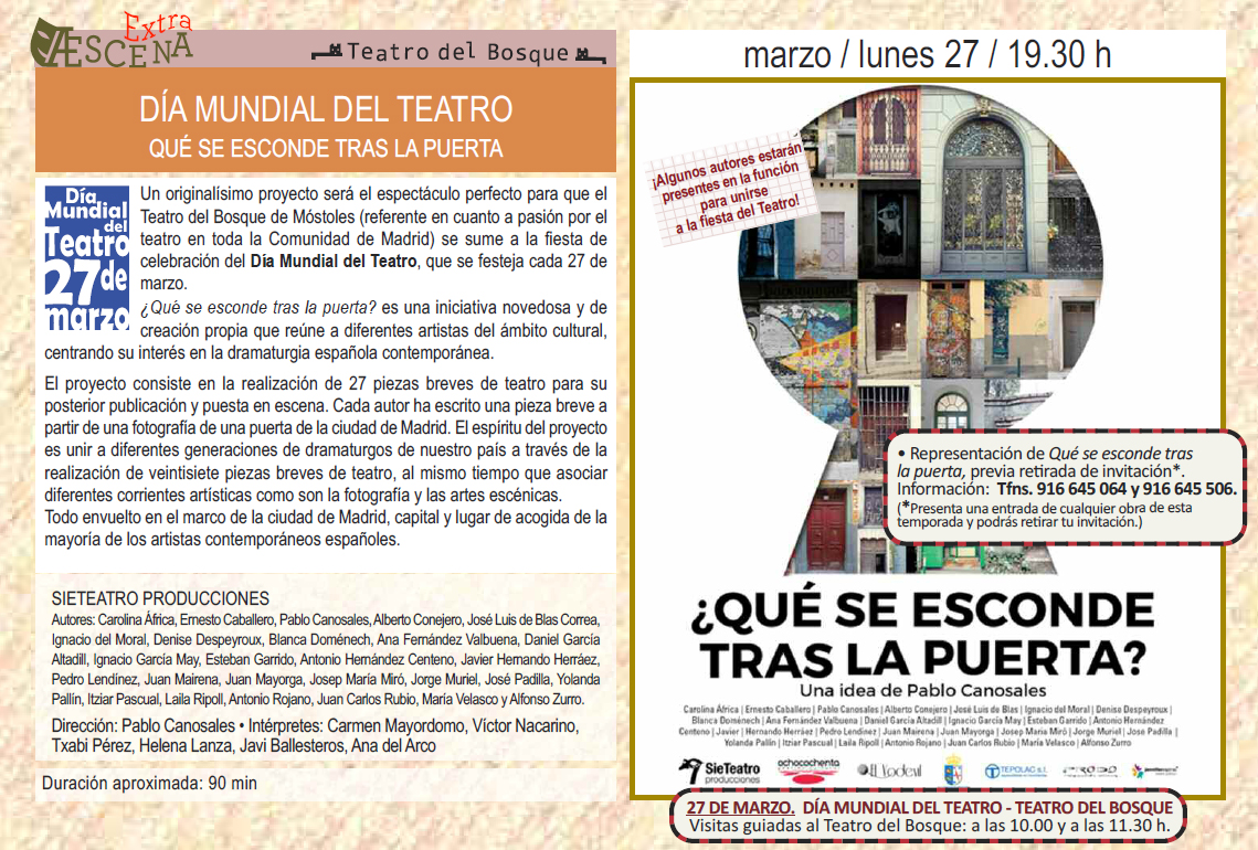 27 marzo dia del teatro