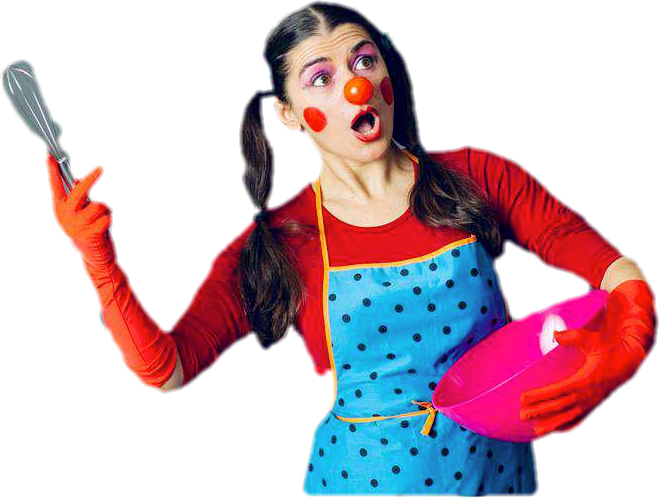 FOTO CHICA PAYASO_ARTE EN CORTO