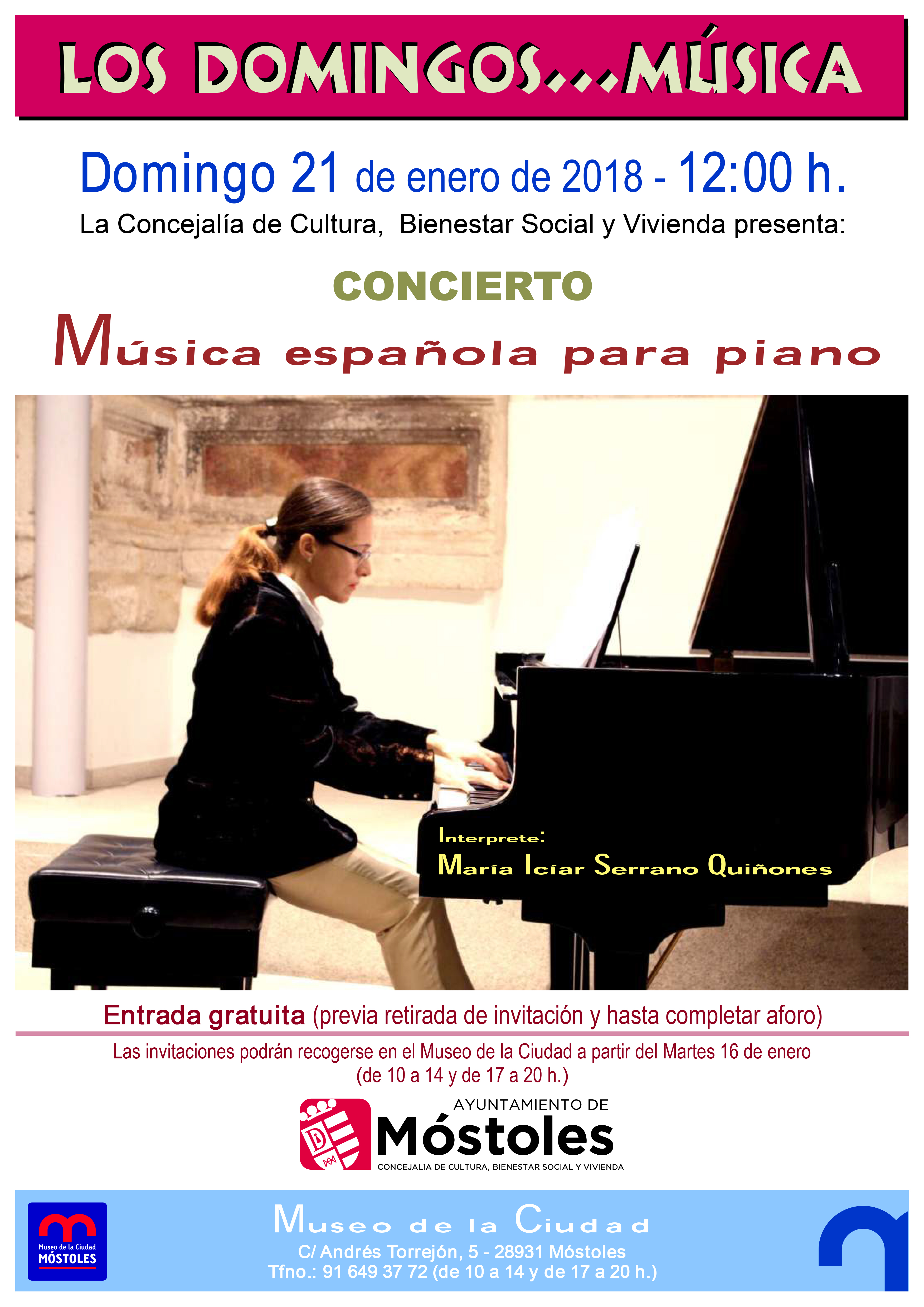 Concierto Maria Iciar Serrano Quiñones