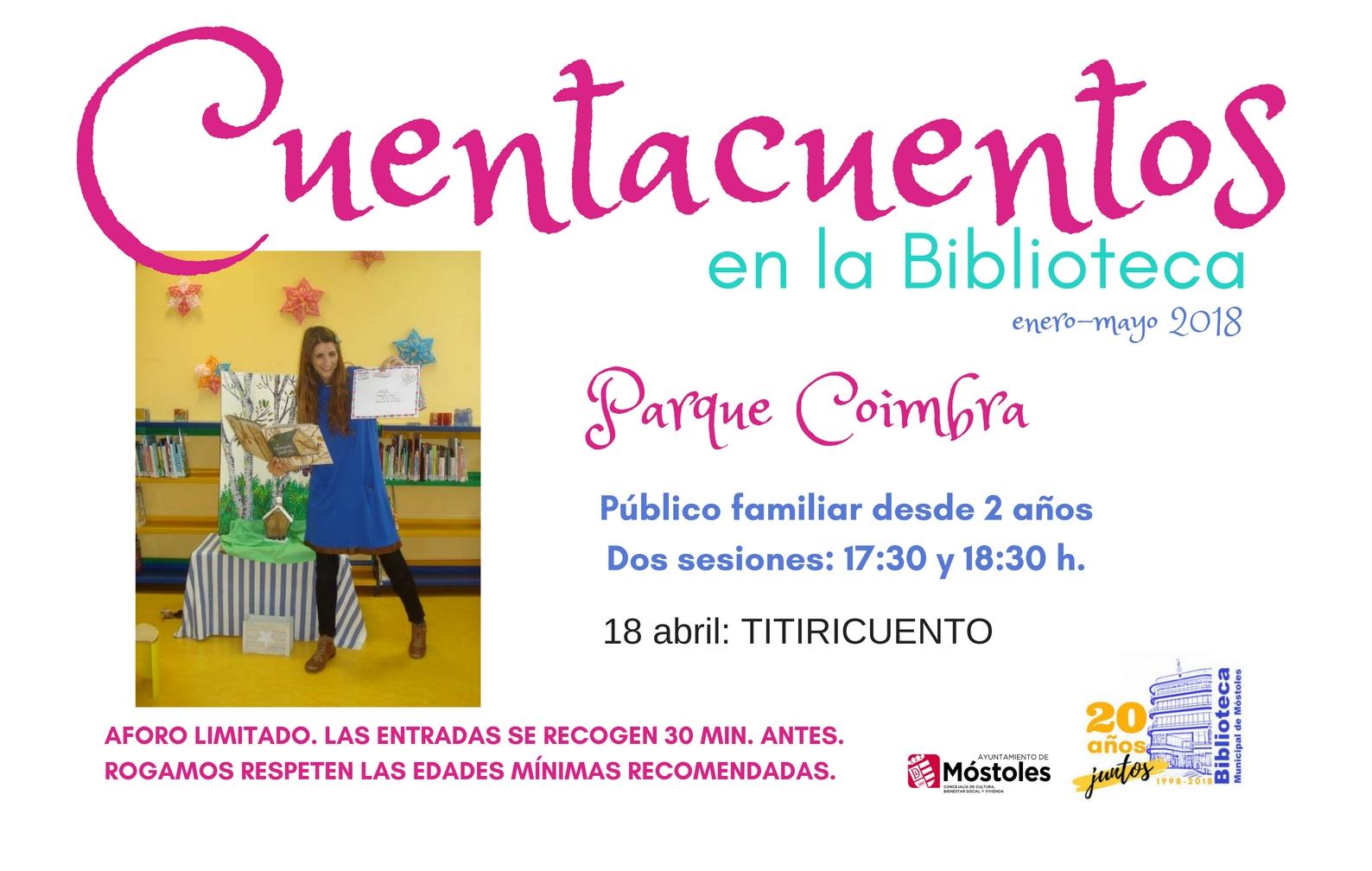 Coimbra 18 abril Titiricuento