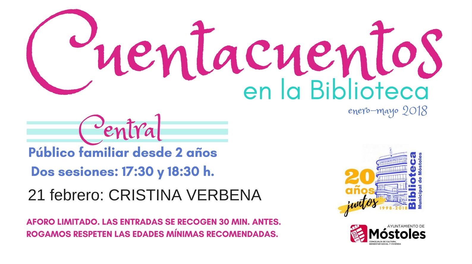 Central 21 febrero Cristina Verbena