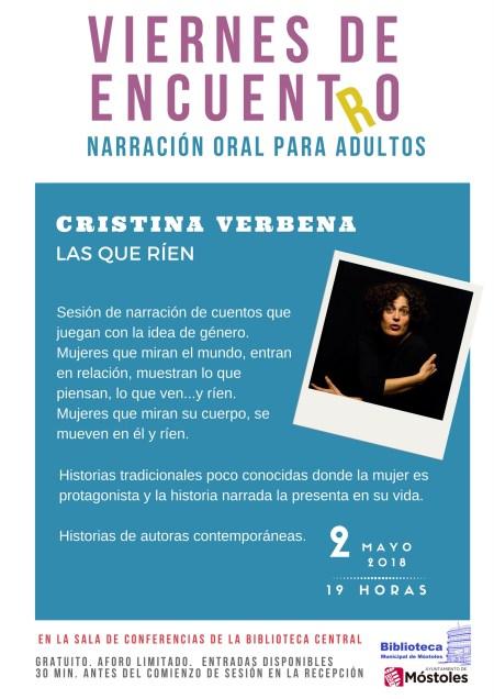 Viernesdeencuentro 2018 Cristina Verbena