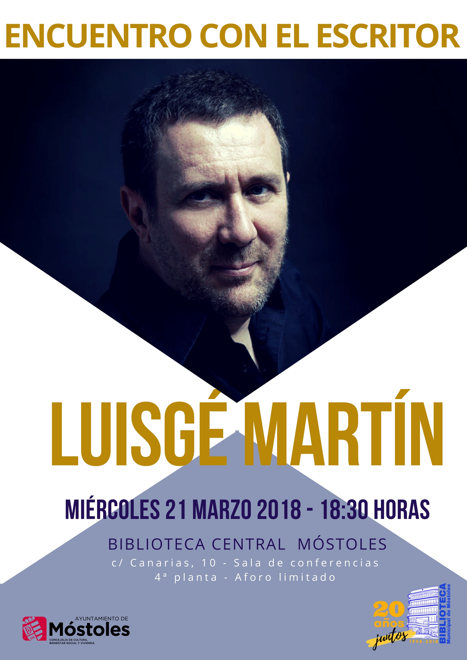 Encuentro con autor LUISGÉ MARTÍN