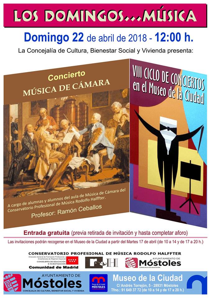 concierto para este domingo