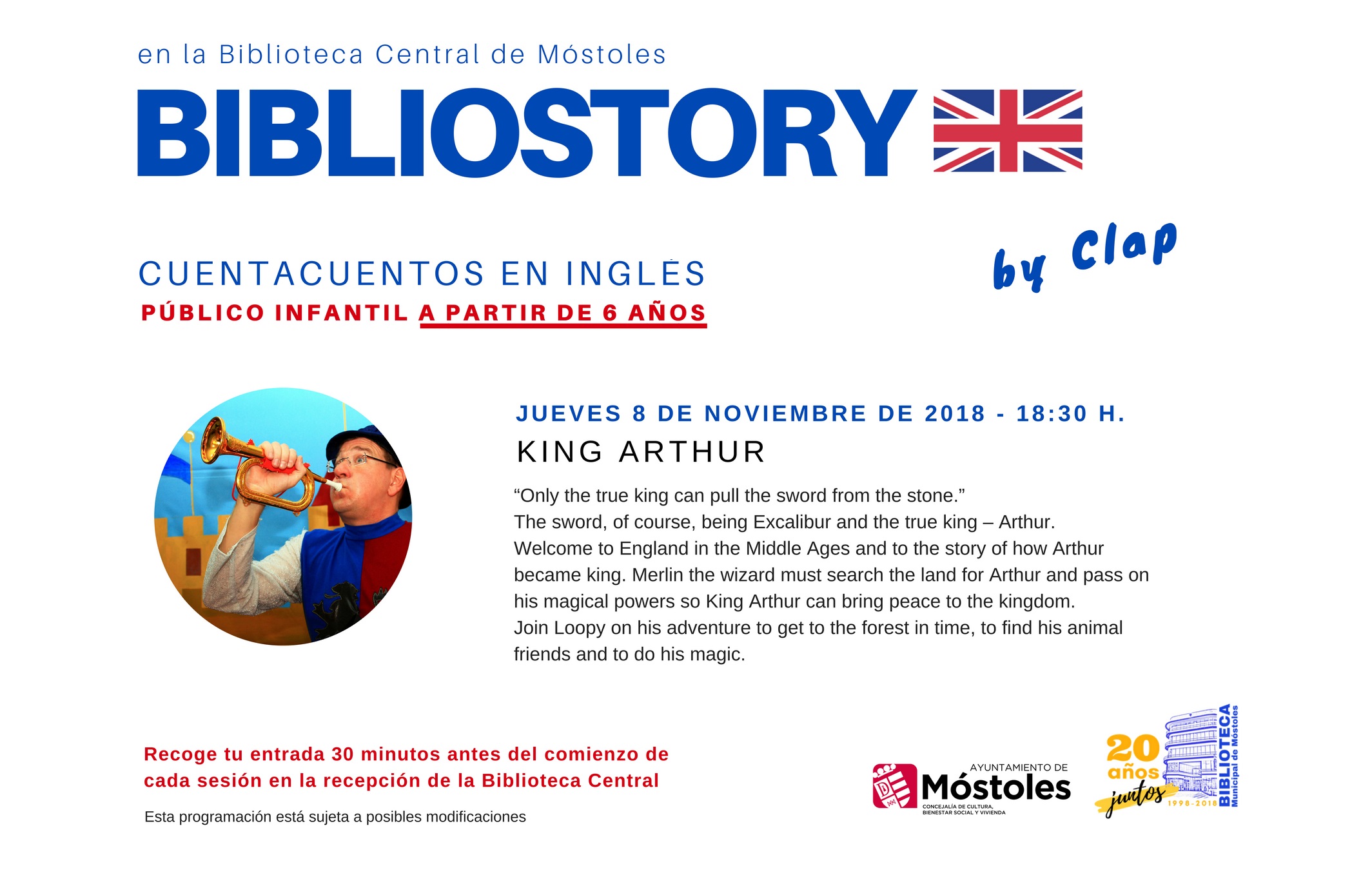 BiblioStory 8 noviembre 2018