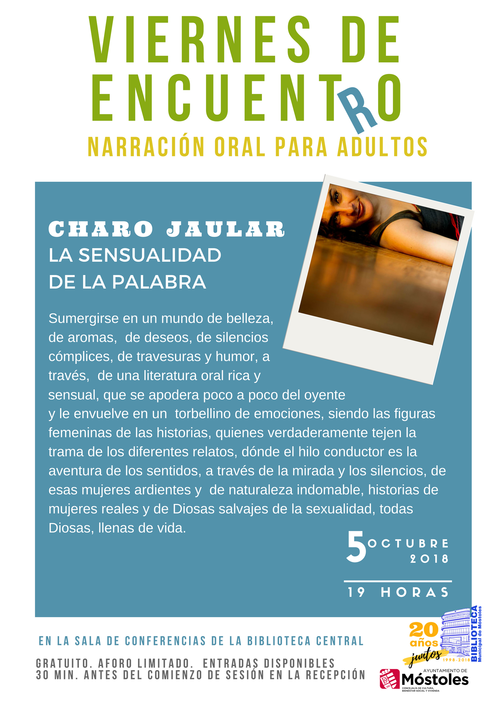 Viernesdeencuentro 2018 - Charo Jaular