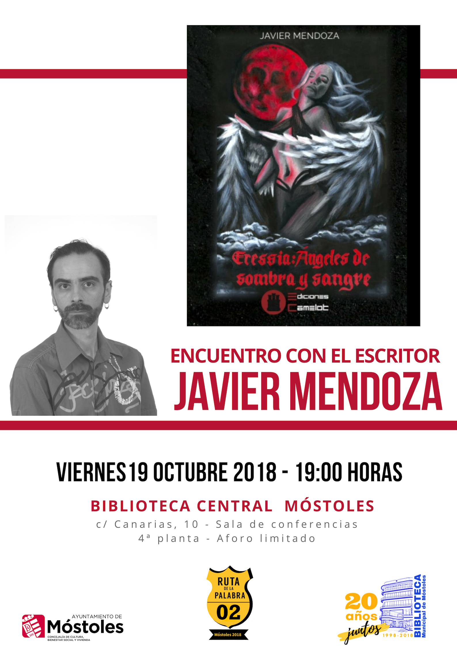 Encuentro con autor JAVIER MENDOZA