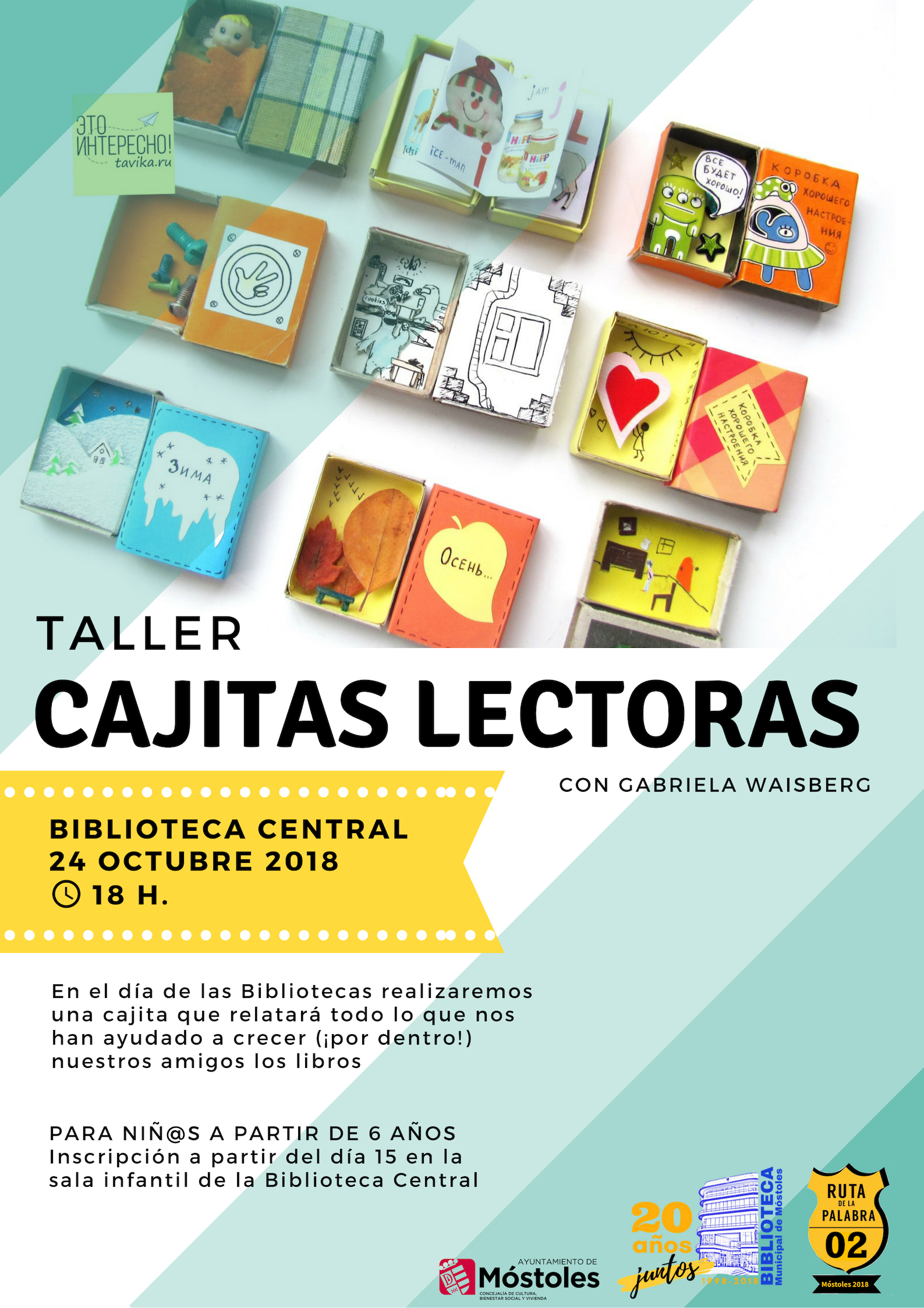taller Cajitas lectoras