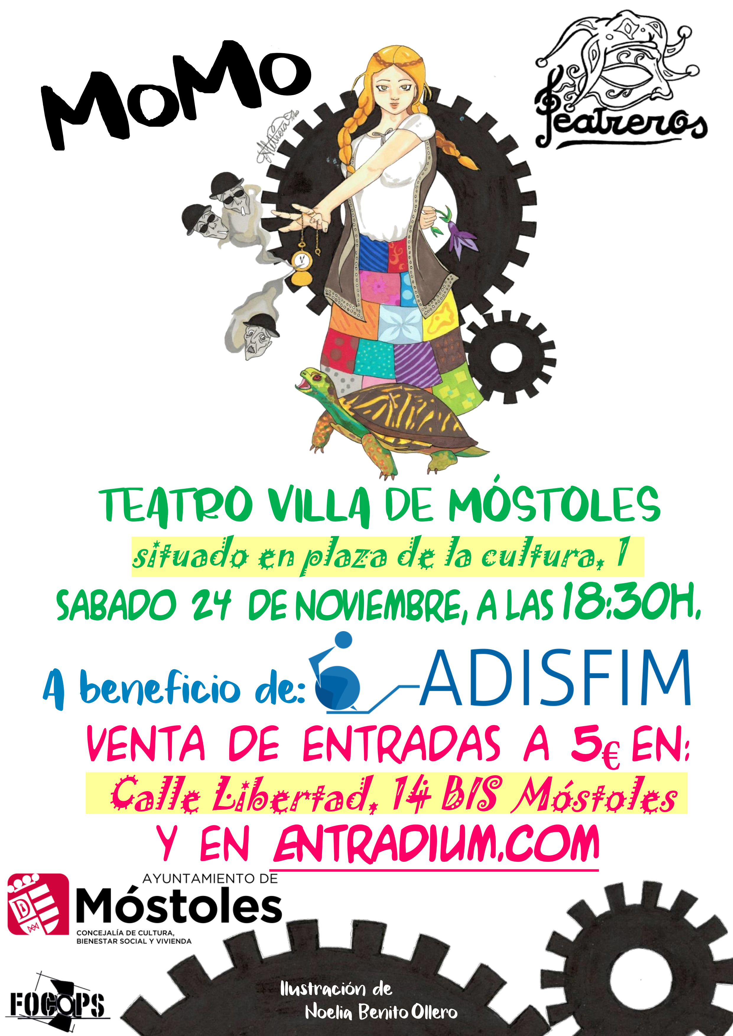 CARTEL MOSTOLES TEATREROS