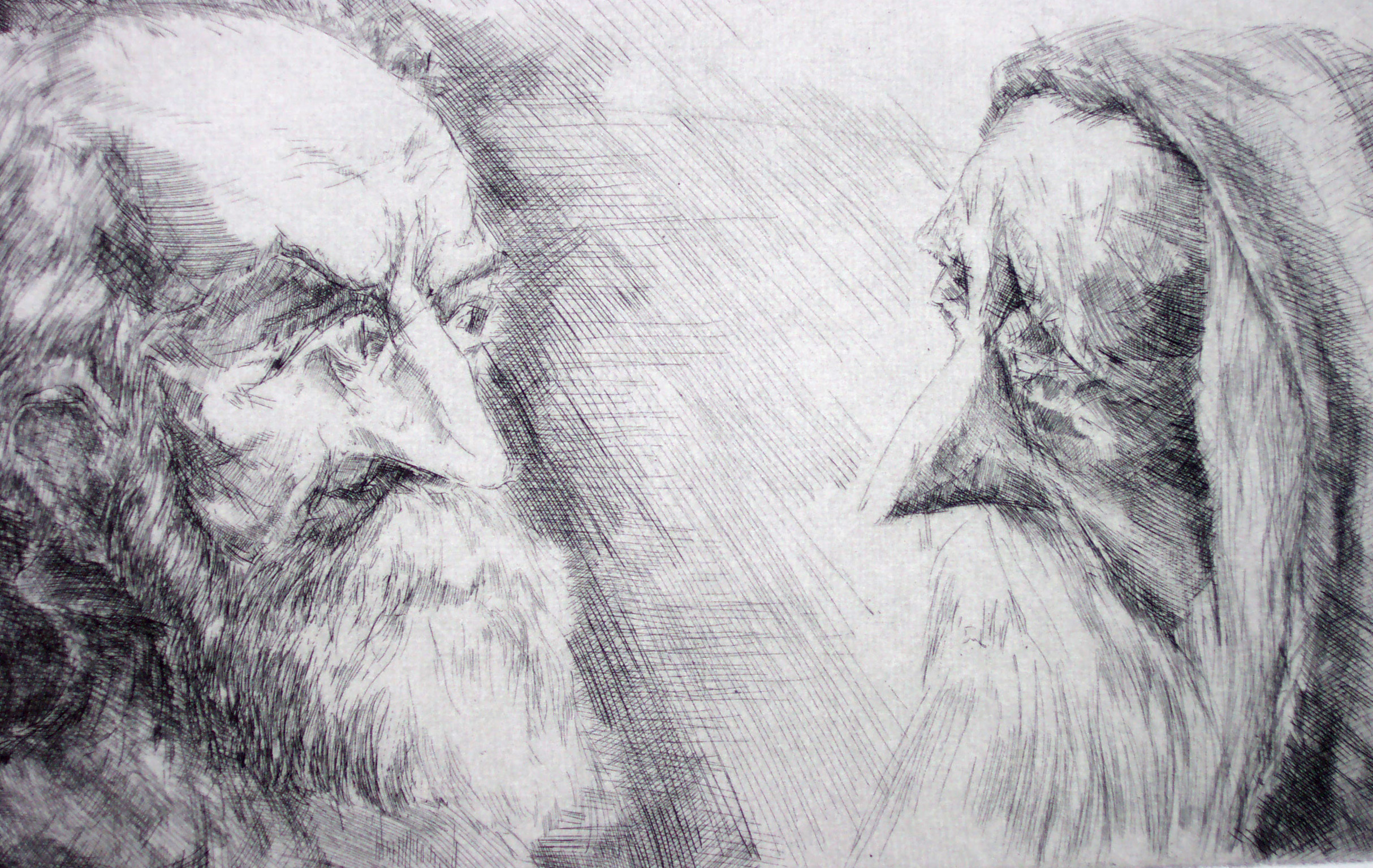 19 D.Quijote y Montesinos Aguafuerte