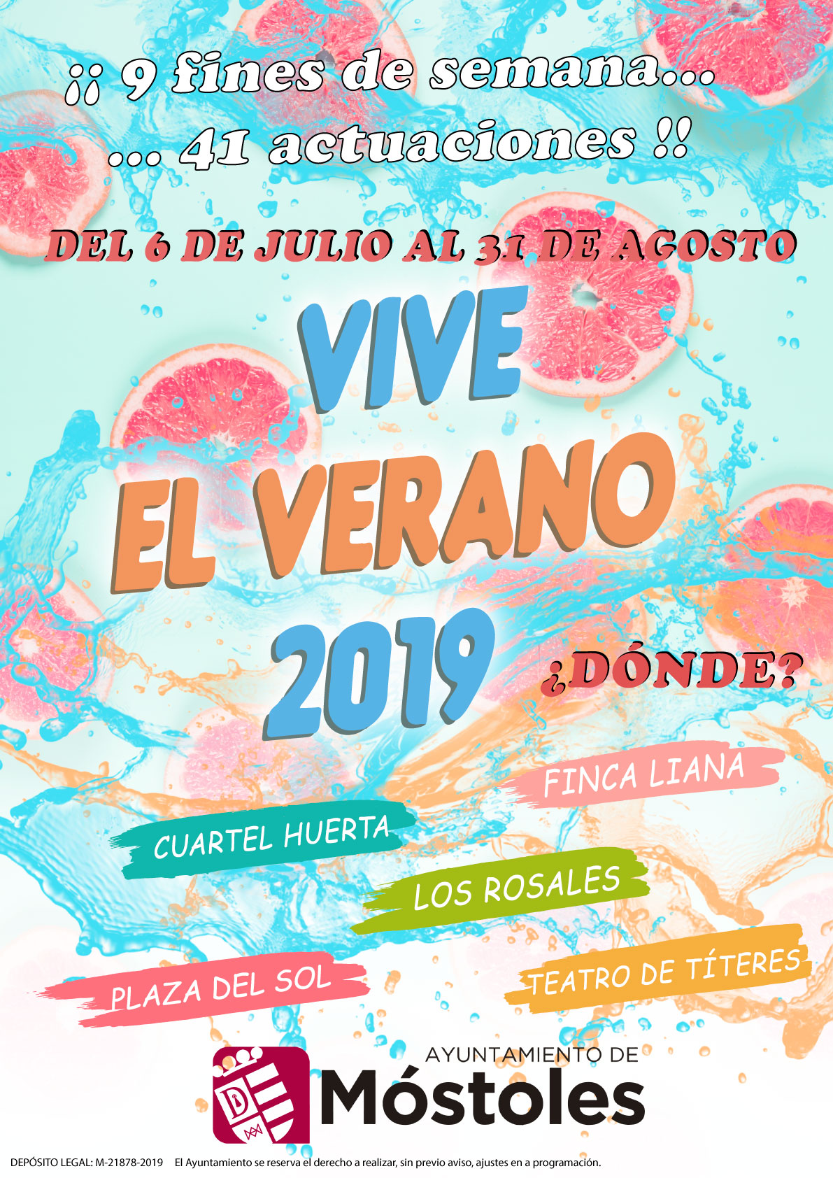 VIVE EL VERANO cartel