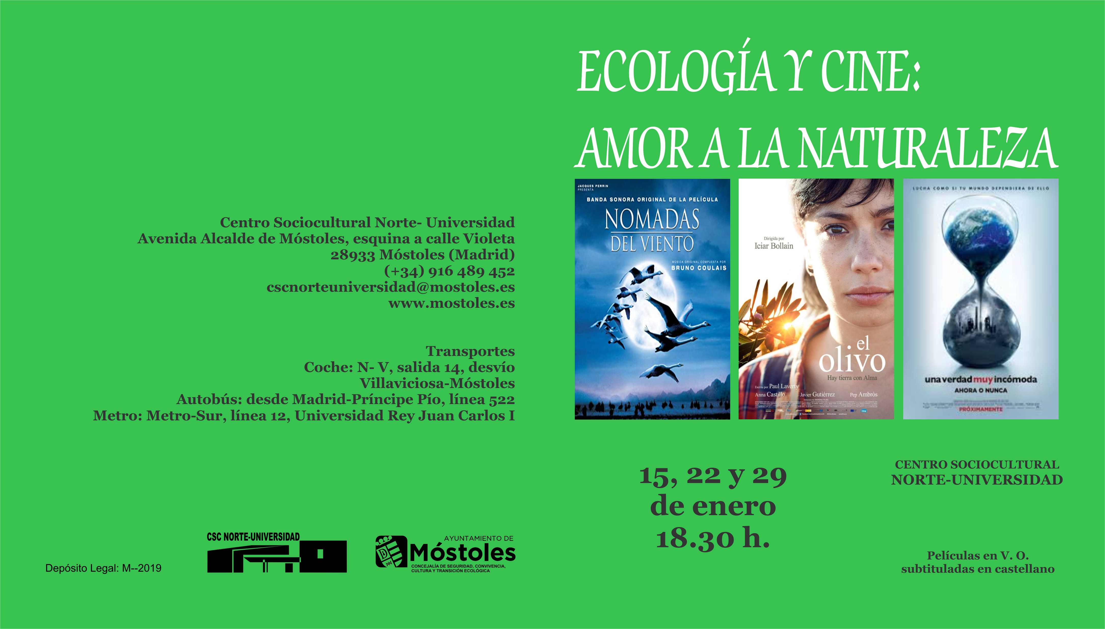 Ciclo cine ecología enero 2020