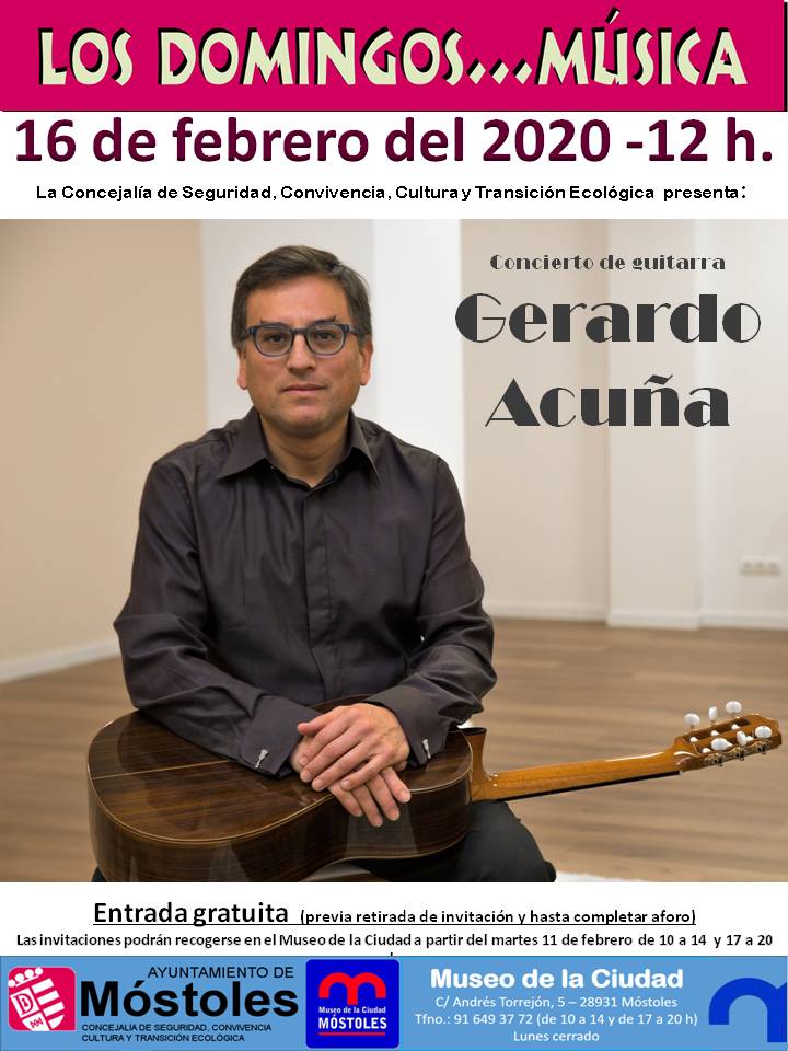 Cartel Gerardo Acuña